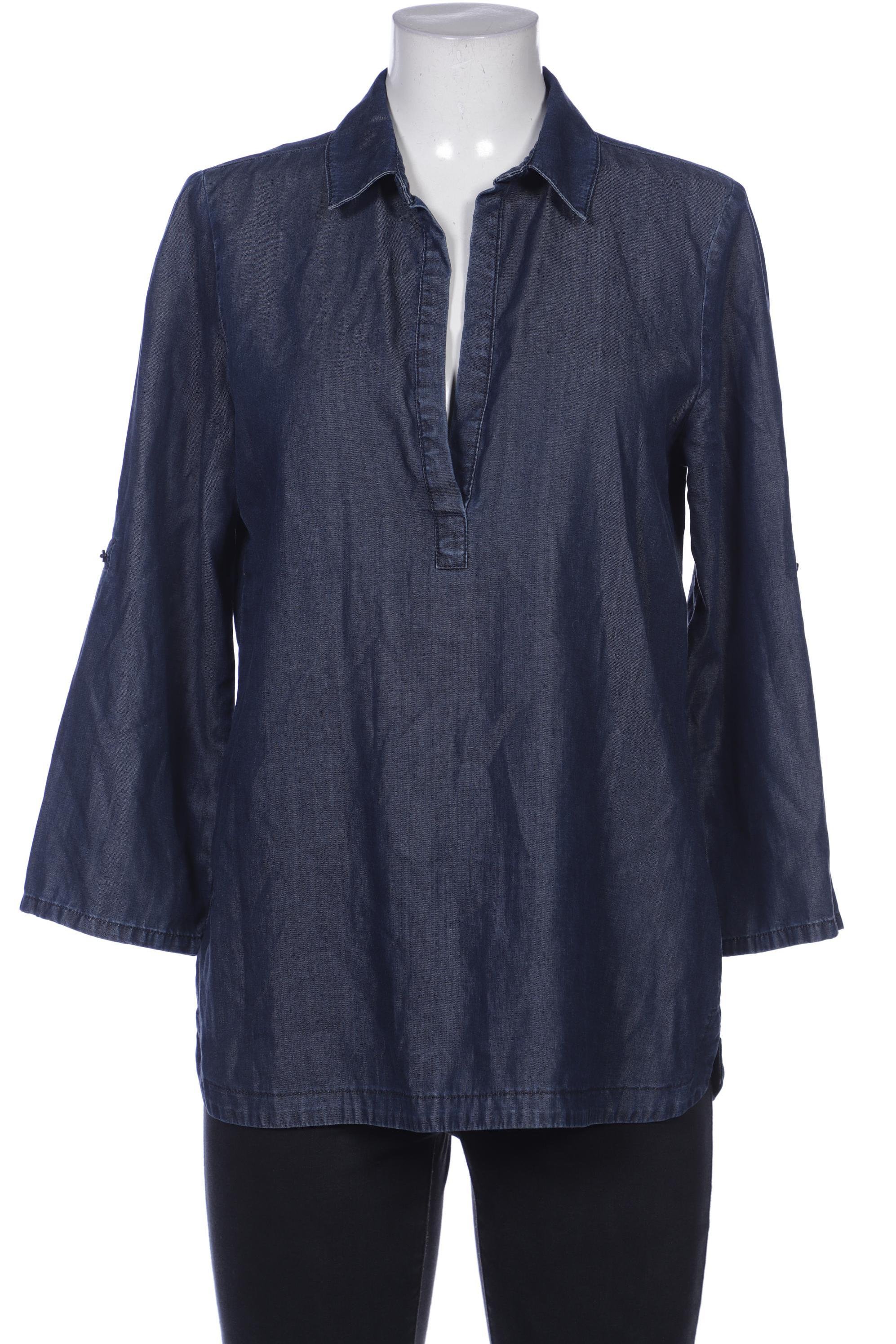 

Hallhuber Damen Bluse, marineblau, Gr. 38