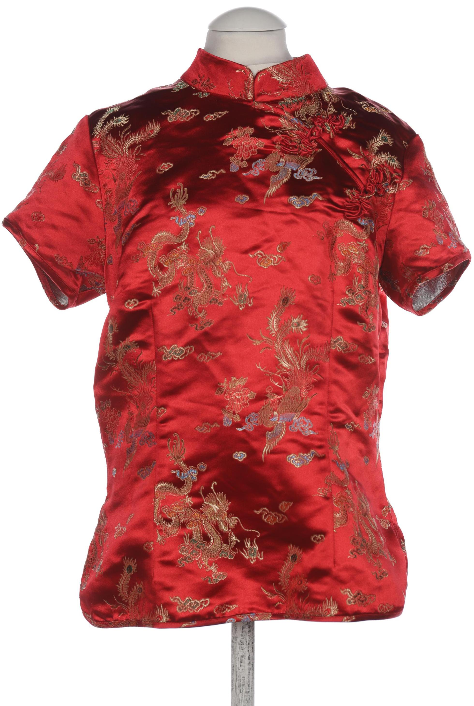 

Hallhuber Damen Bluse, rot, Gr. 36