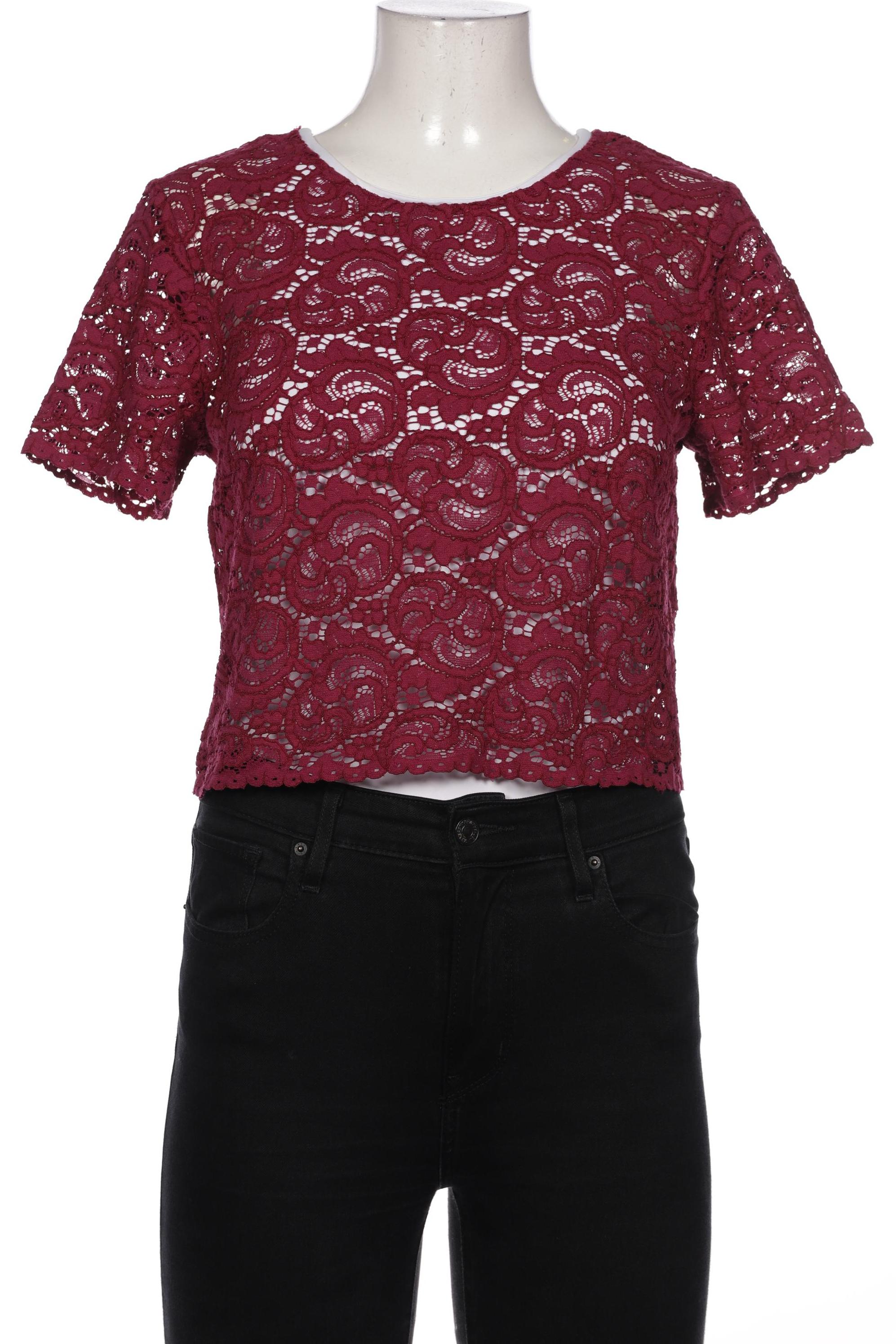 

Hallhuber Damen Bluse, bordeaux, Gr. 40
