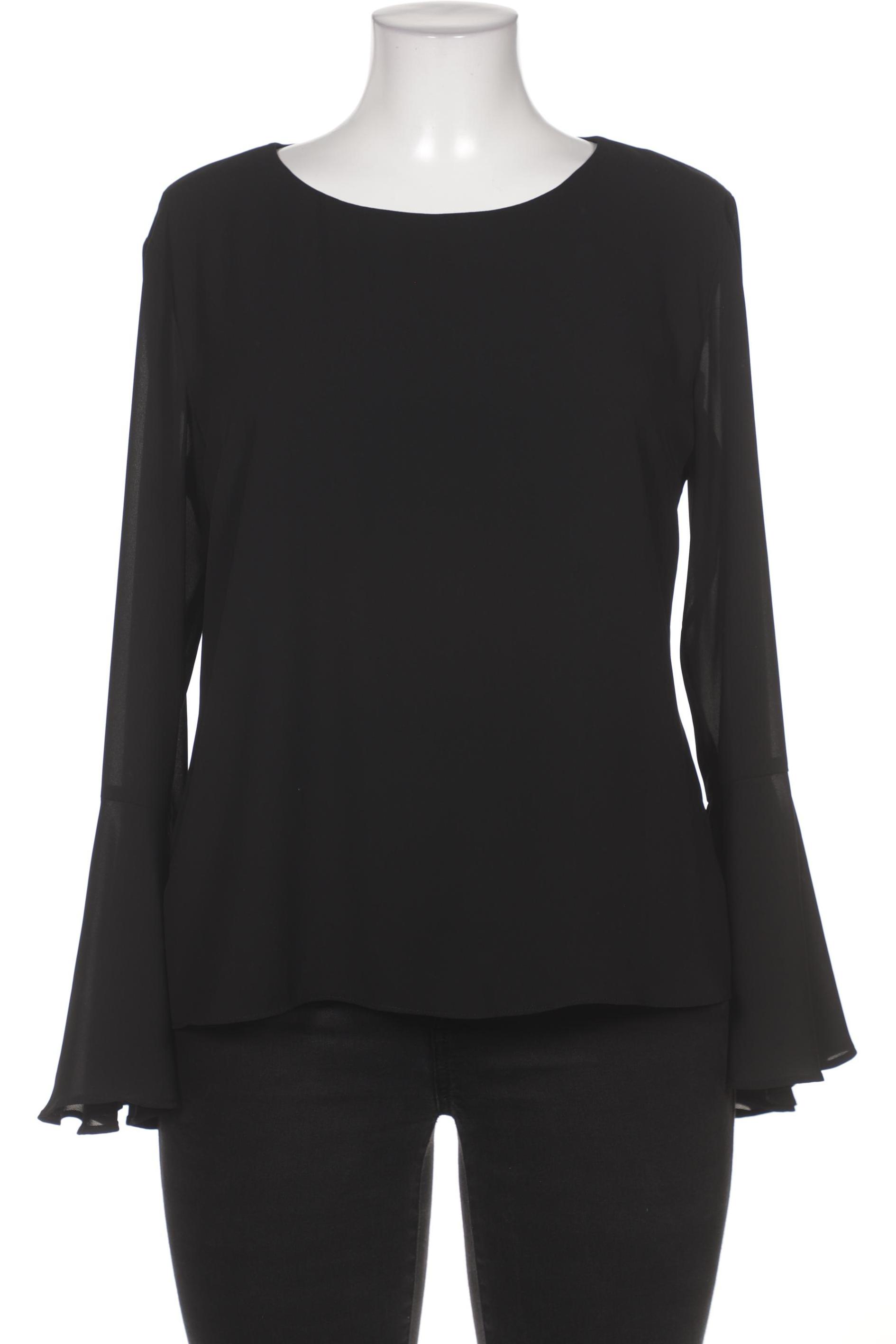 

Hallhuber Damen Bluse, schwarz, Gr. 42
