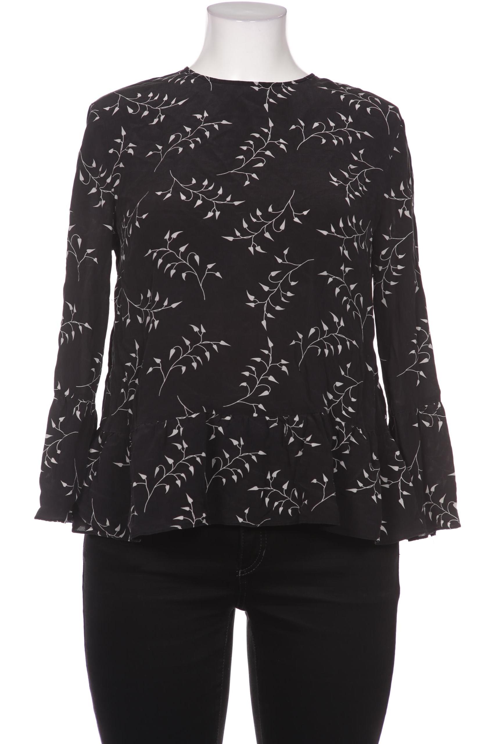

Hallhuber Damen Bluse, schwarz, Gr. 42