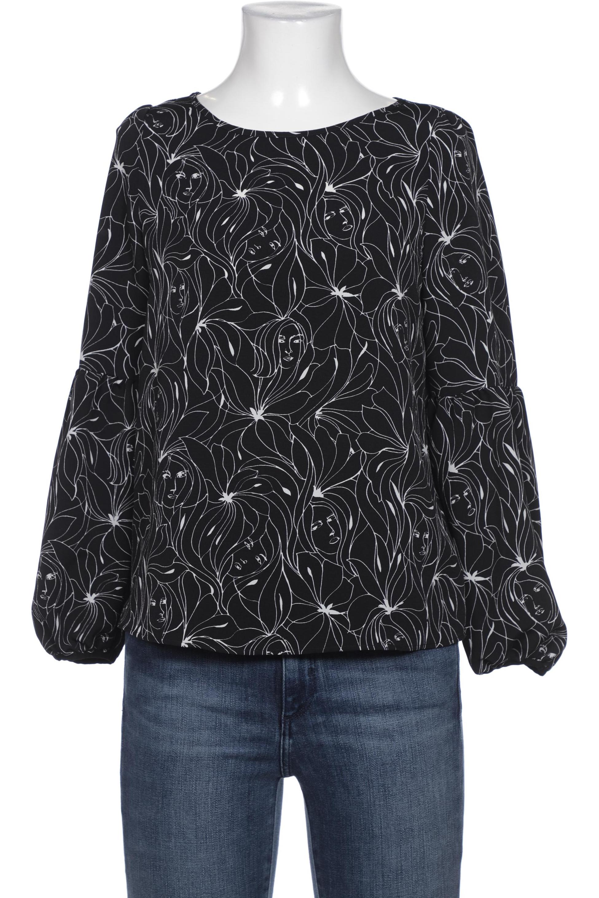 

Hallhuber Damen Bluse, schwarz, Gr. 34