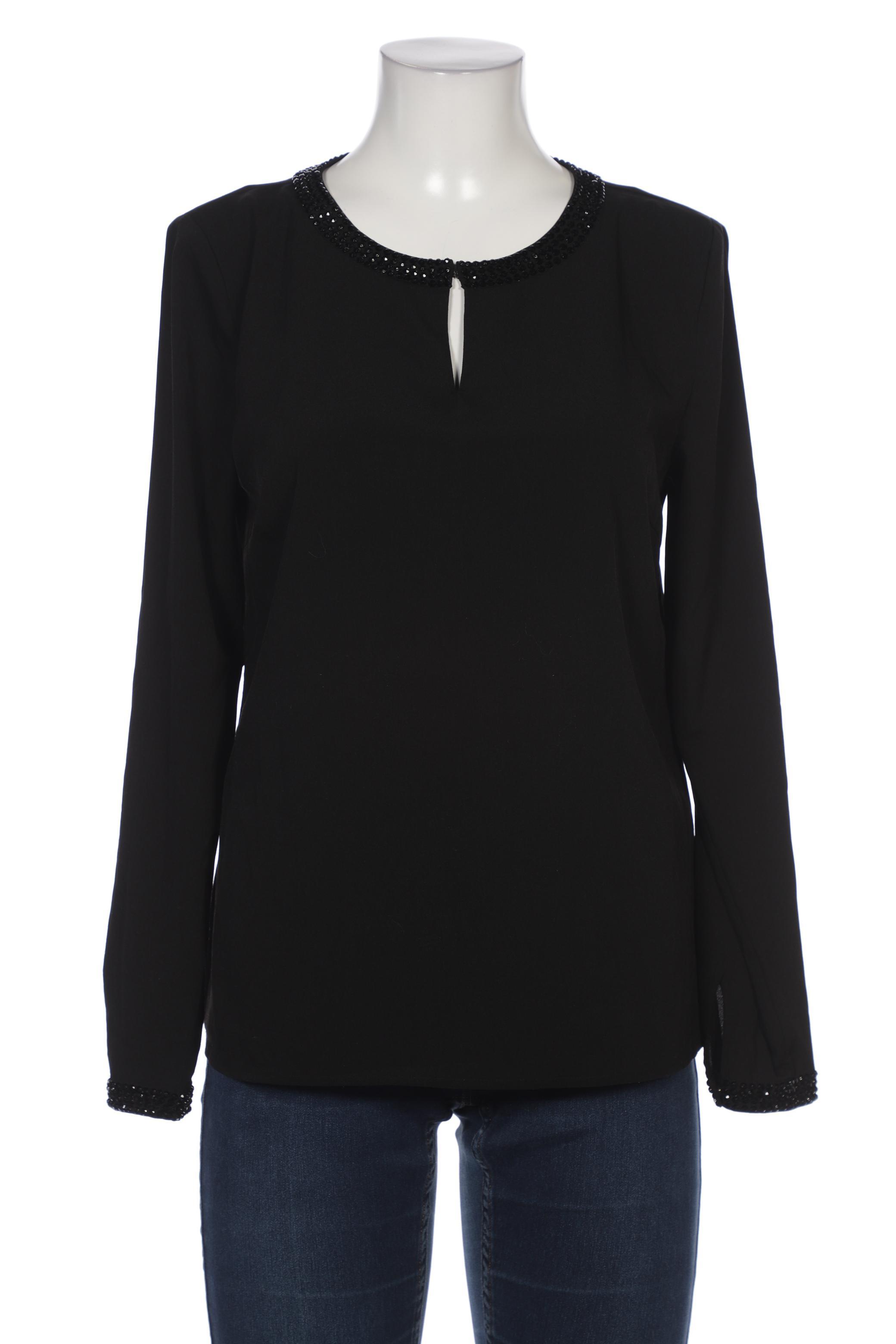 

Hallhuber Damen Bluse, schwarz, Gr. 40