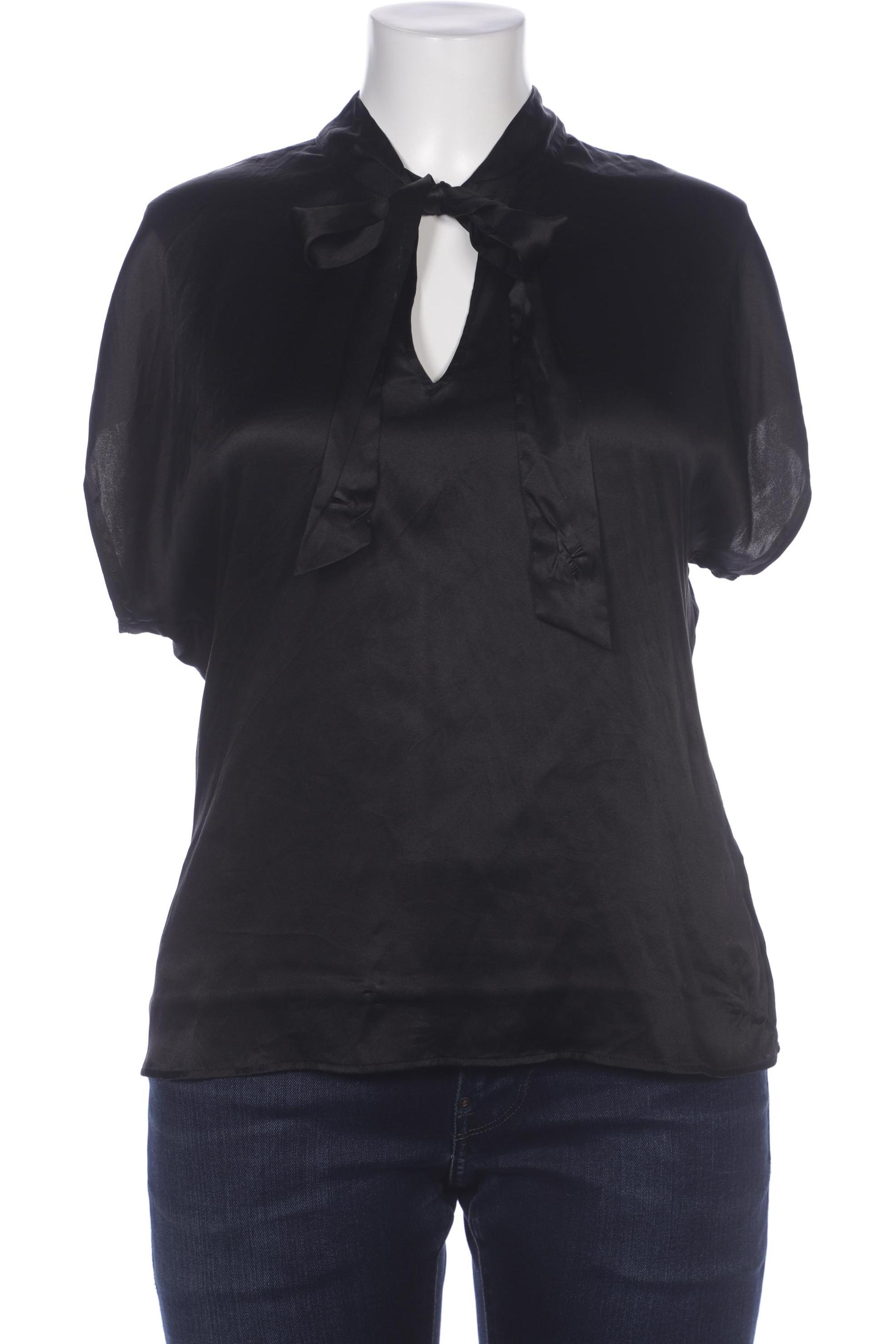 

Hallhuber Damen Bluse, schwarz, Gr. 44