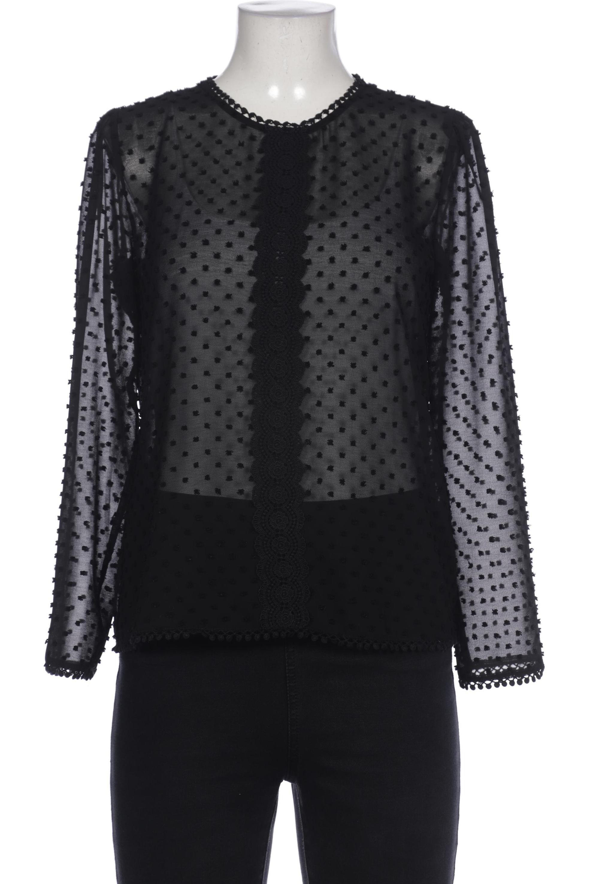 

Hallhuber Damen Bluse, schwarz, Gr. 38