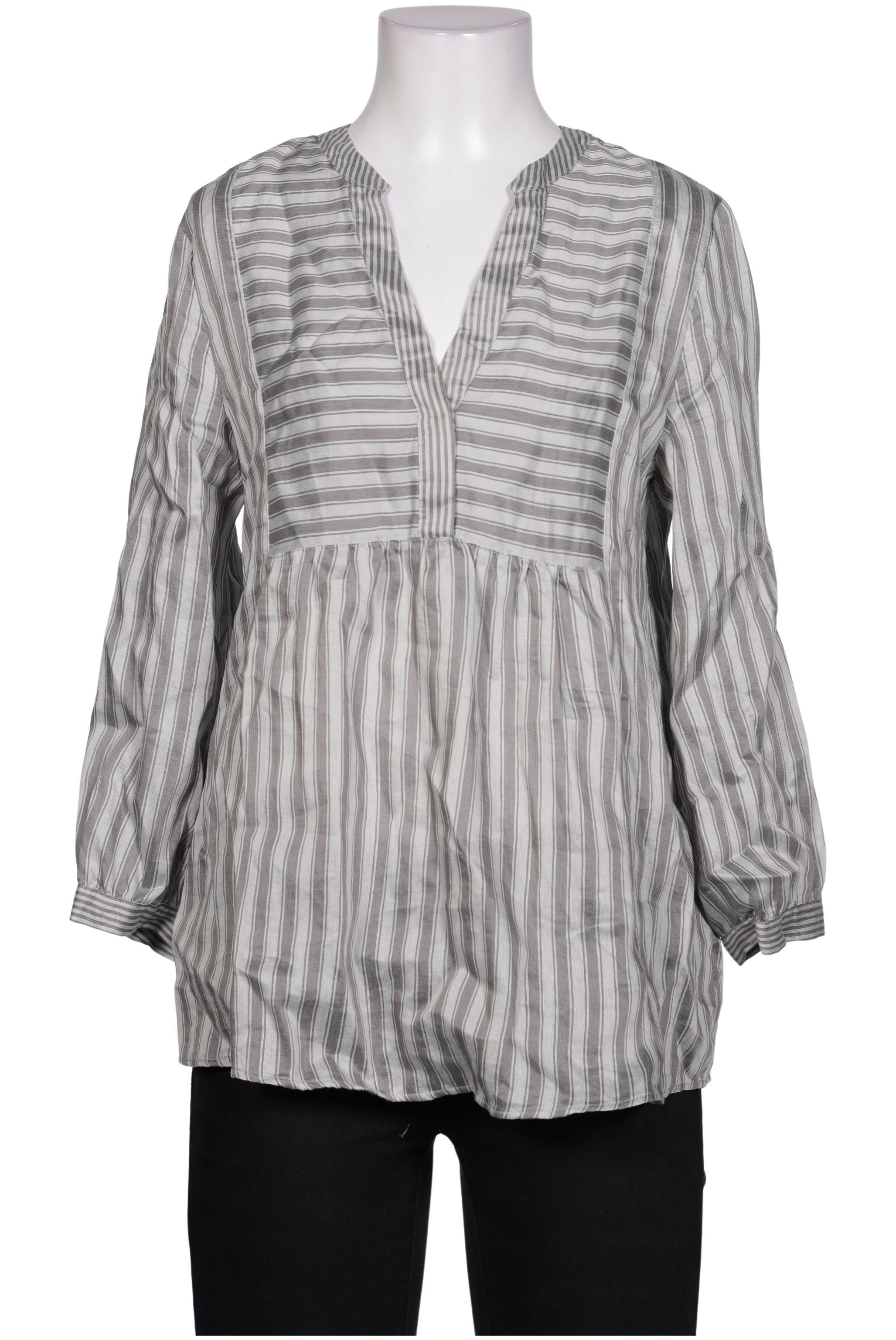 

Hallhuber Damen Bluse, grau, Gr. 36