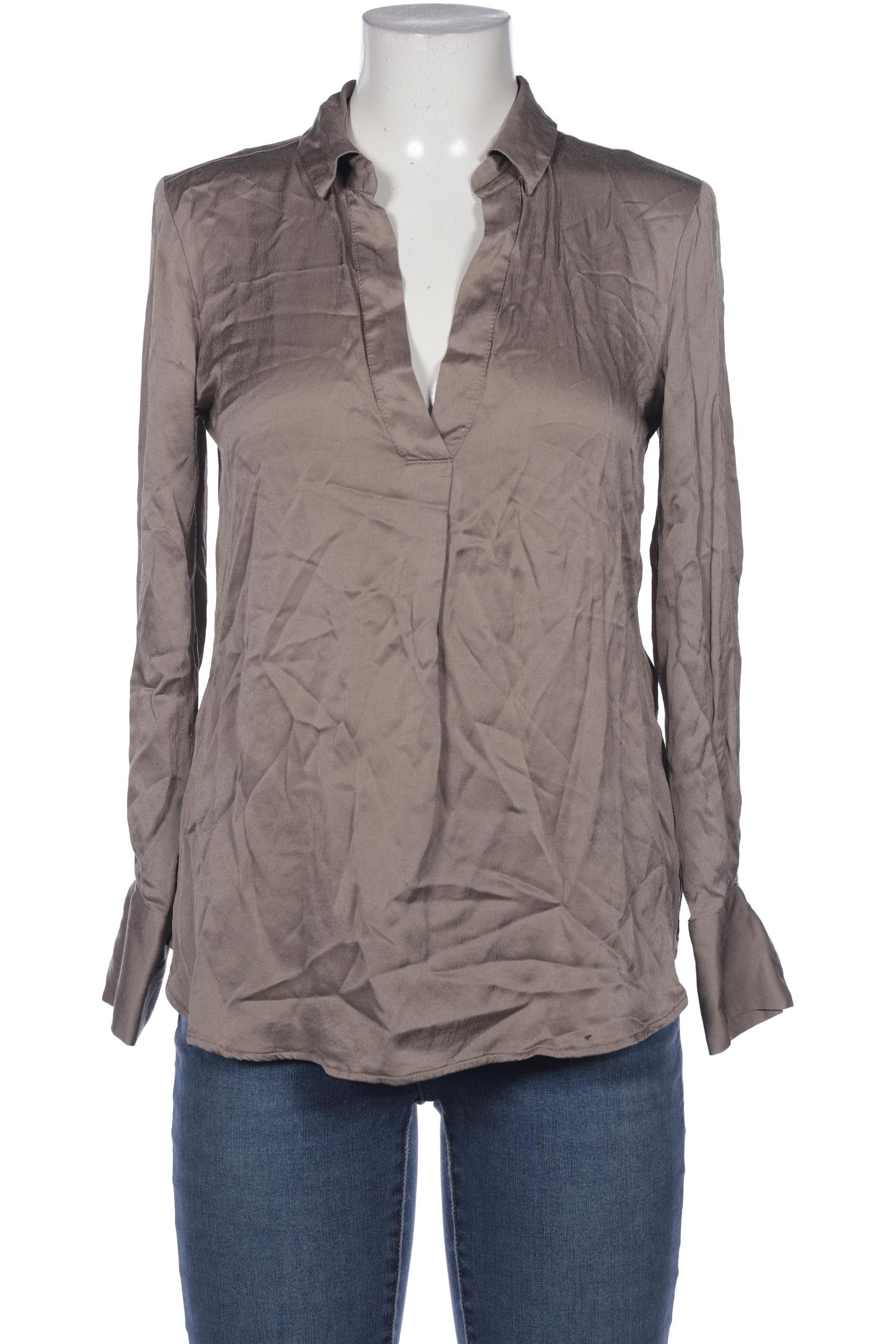 

Hallhuber Damen Bluse, braun, Gr. 36