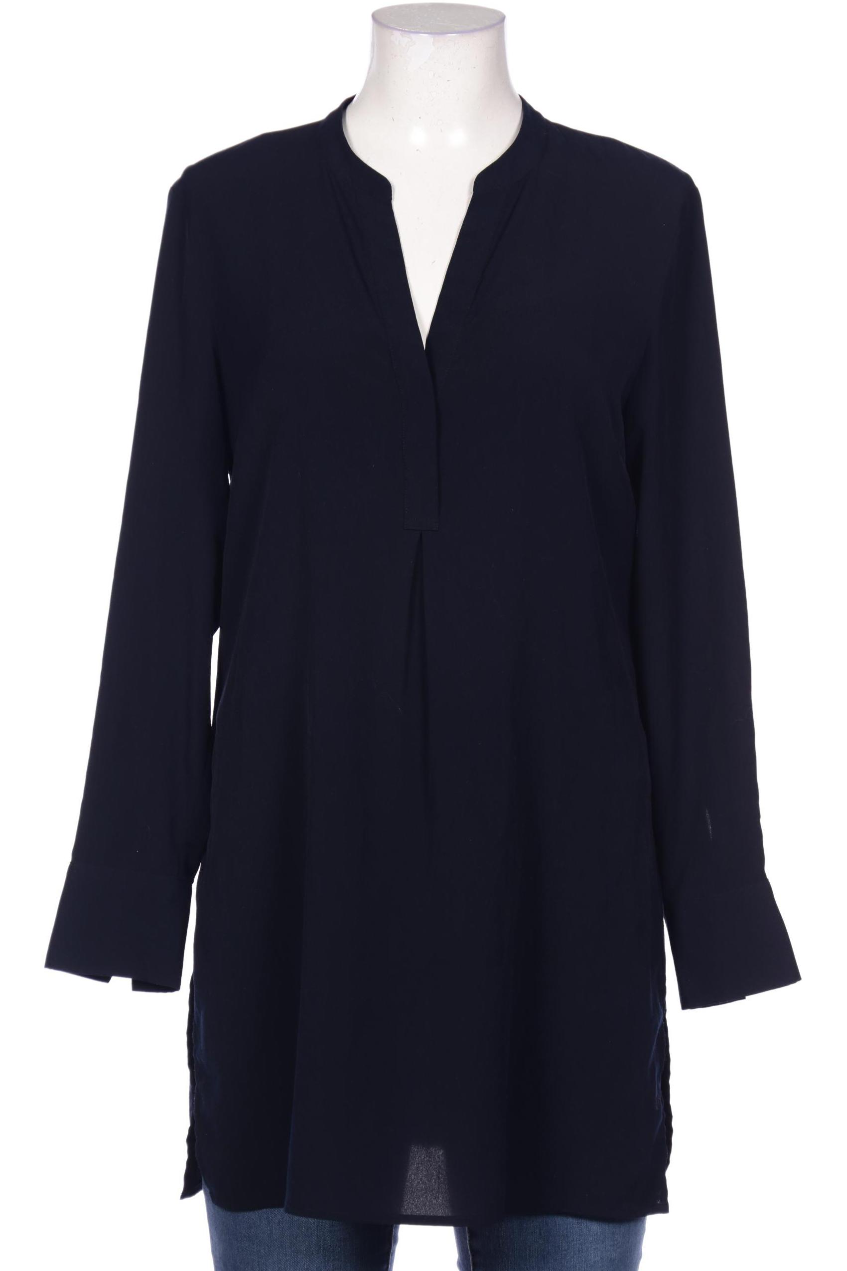

Hallhuber Damen Bluse, marineblau, Gr. 40