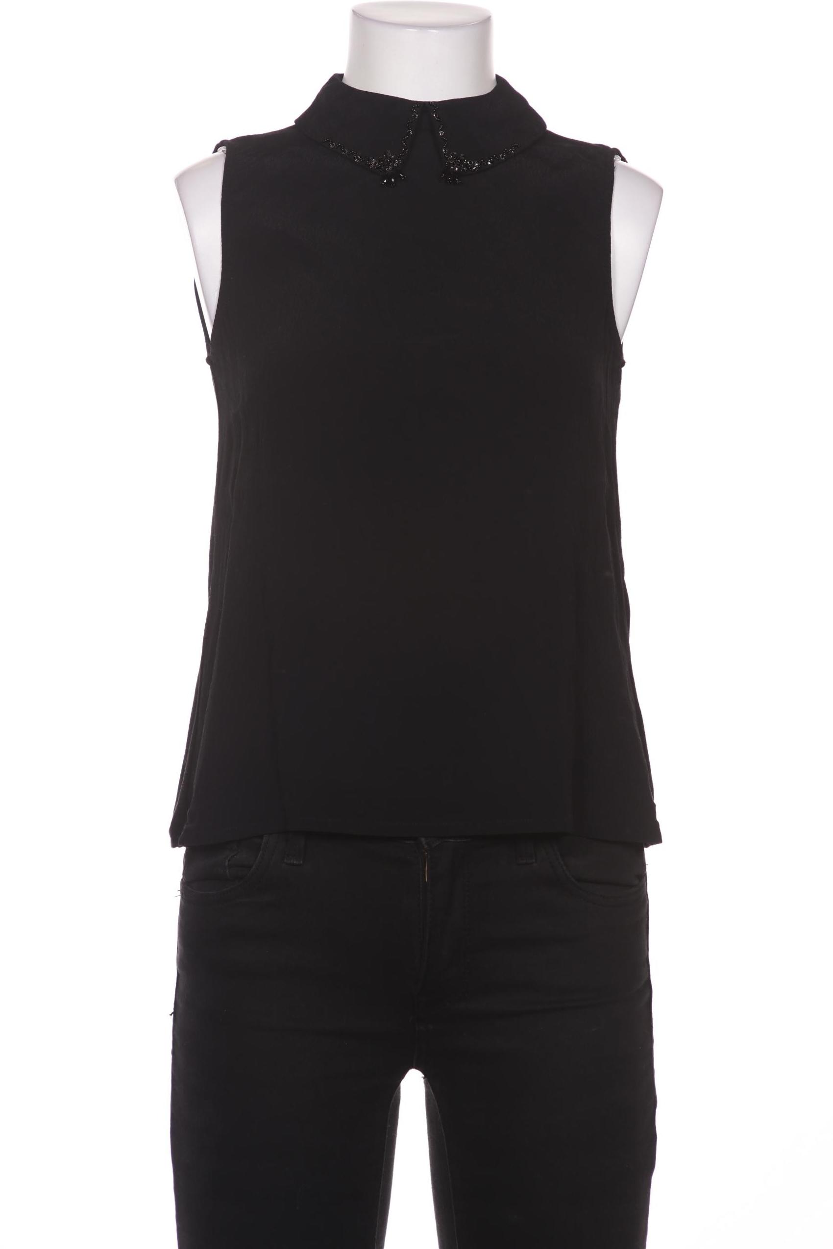 

Hallhuber Damen Bluse, schwarz, Gr. 34