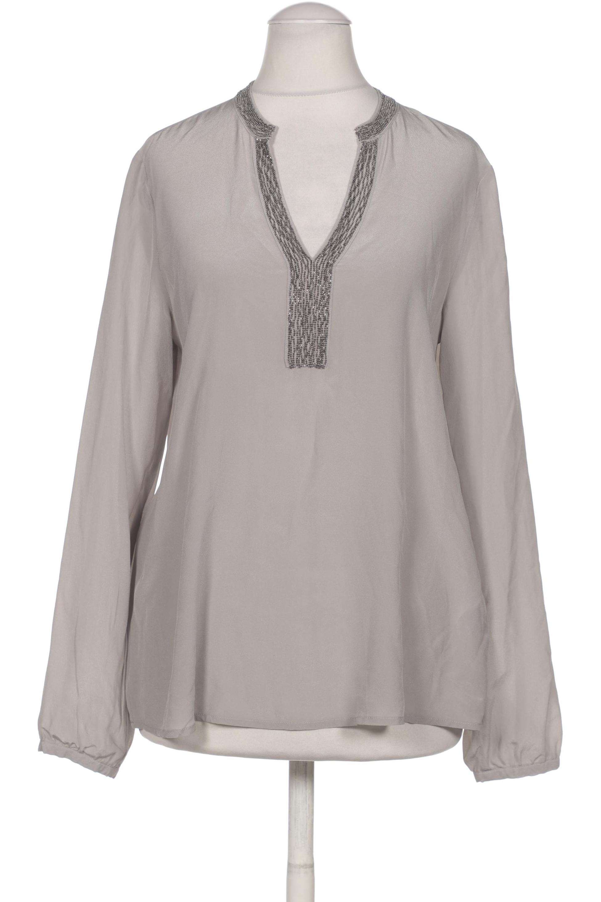 

Hallhuber Damen Bluse, grau, Gr. 36