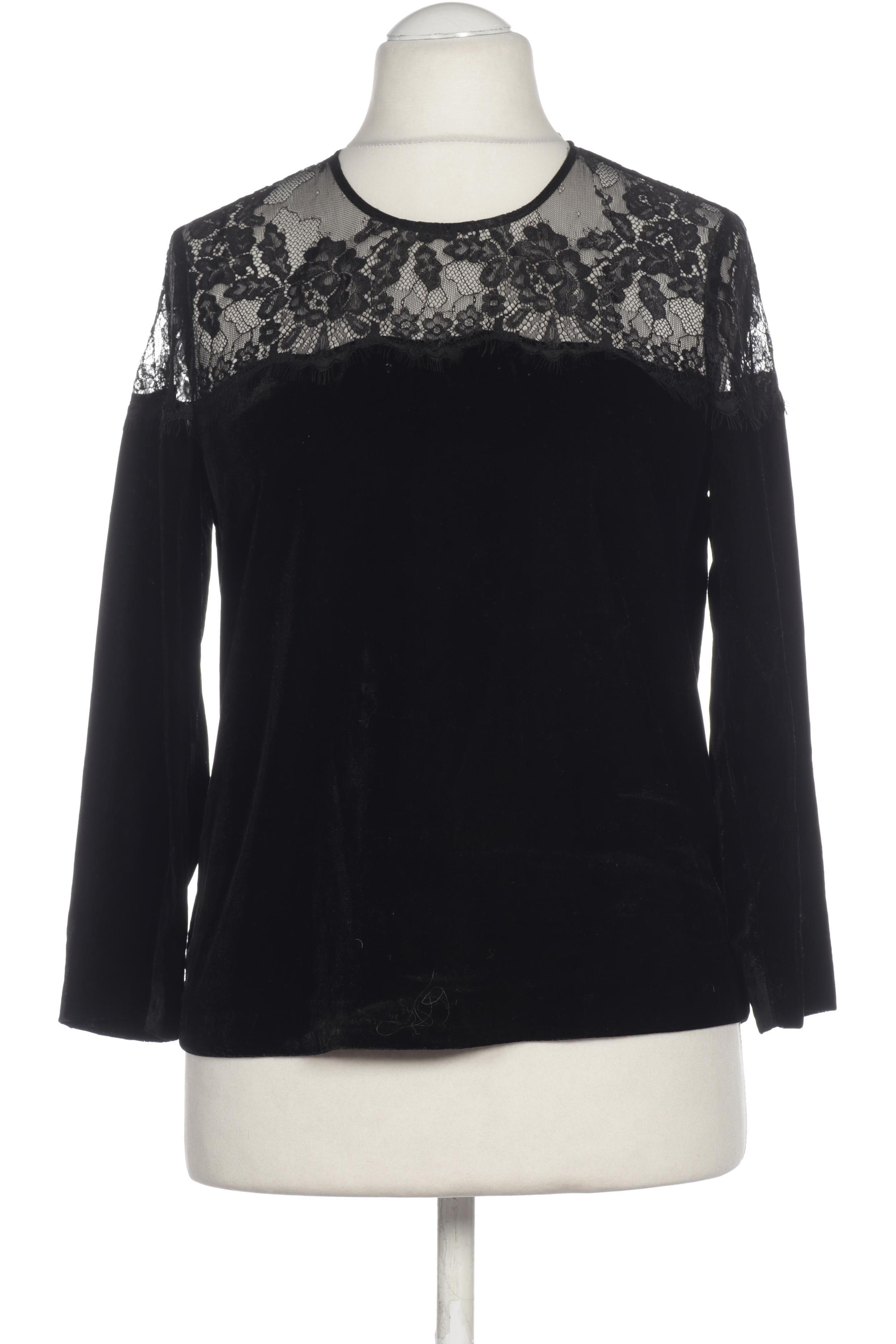 

Hallhuber Damen Bluse, schwarz, Gr. 38