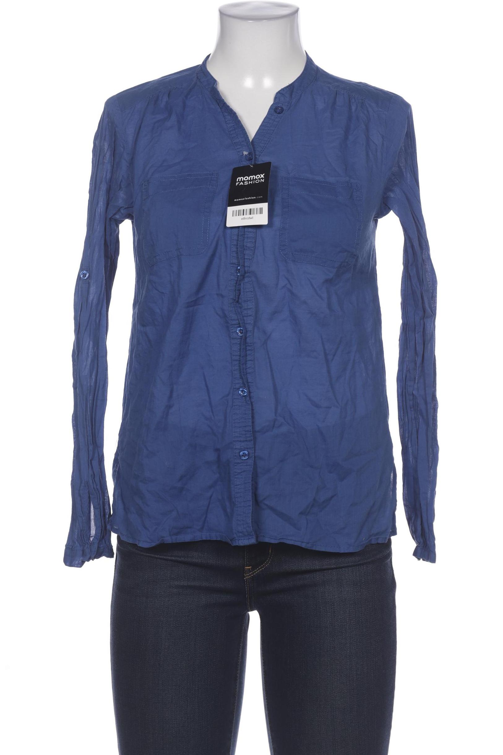 

Hallhuber Damen Bluse, blau, Gr. 36