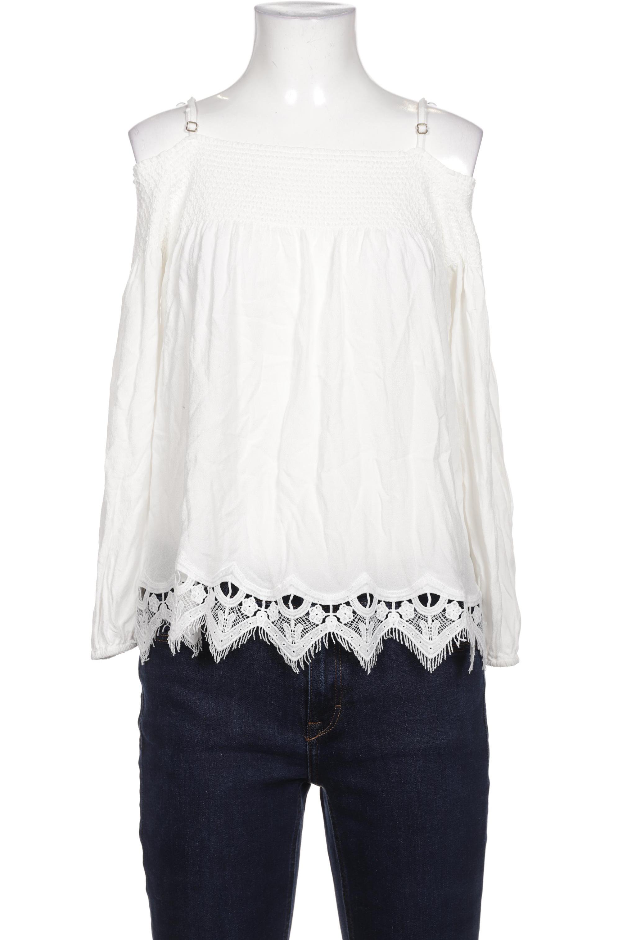 

Hallhuber Damen Bluse, weiß, Gr. 36