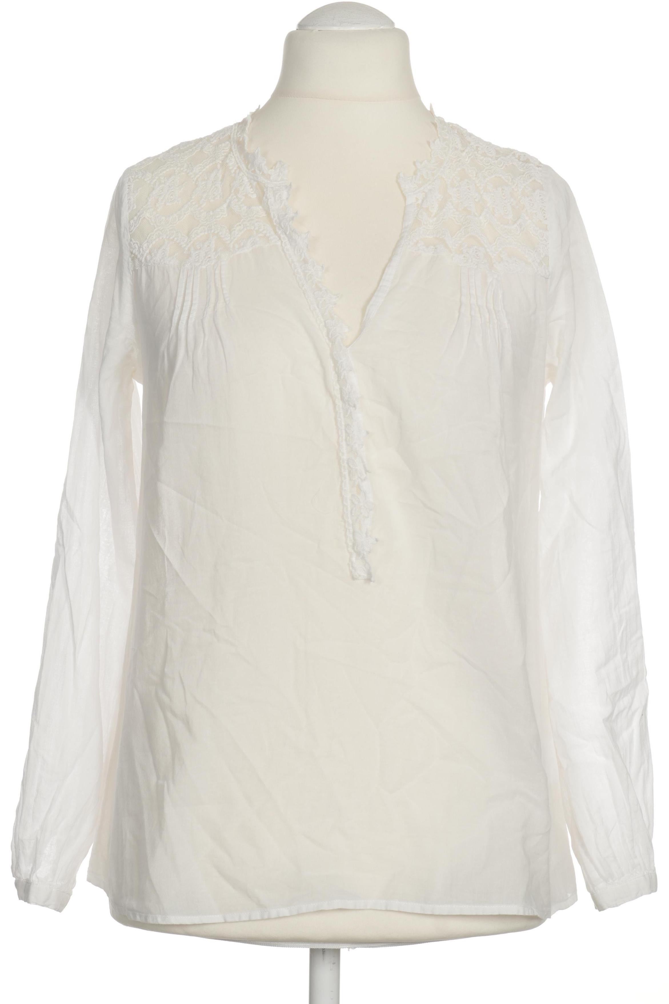 

Hallhuber Damen Bluse, weiß, Gr. 36
