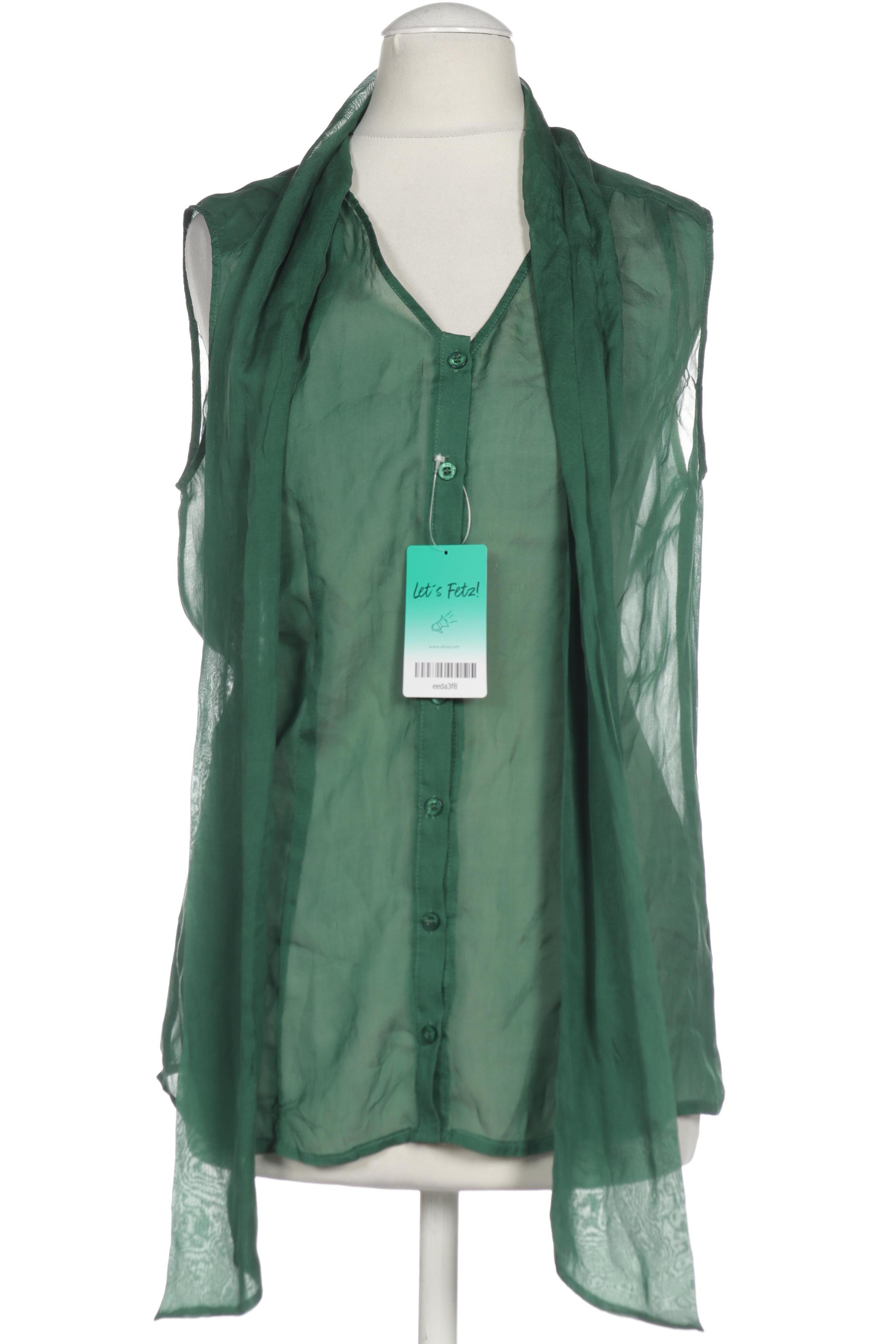 

Hallhuber Damen Bluse, grün, Gr. 34