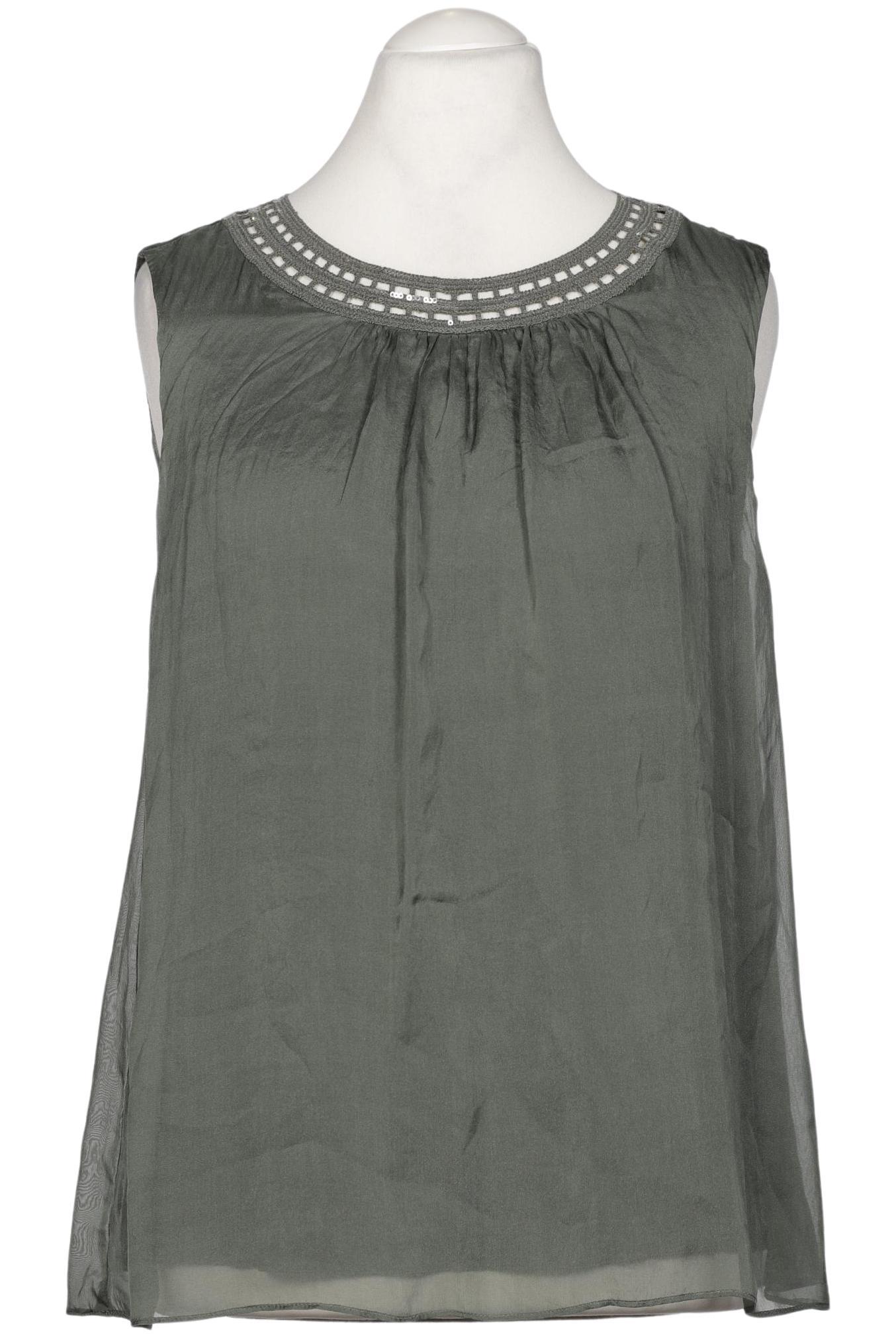 

Hallhuber Damen Bluse, grün, Gr. 40