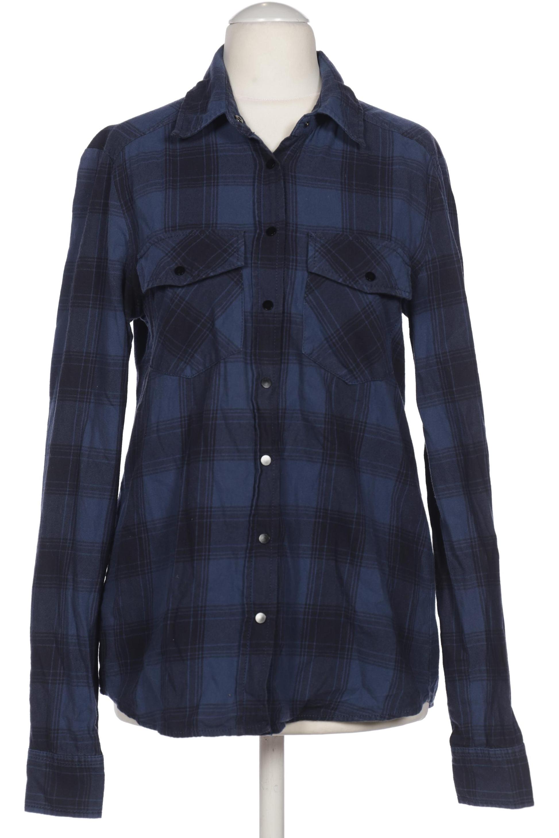 

Hallhuber Damen Bluse, marineblau, Gr. 34