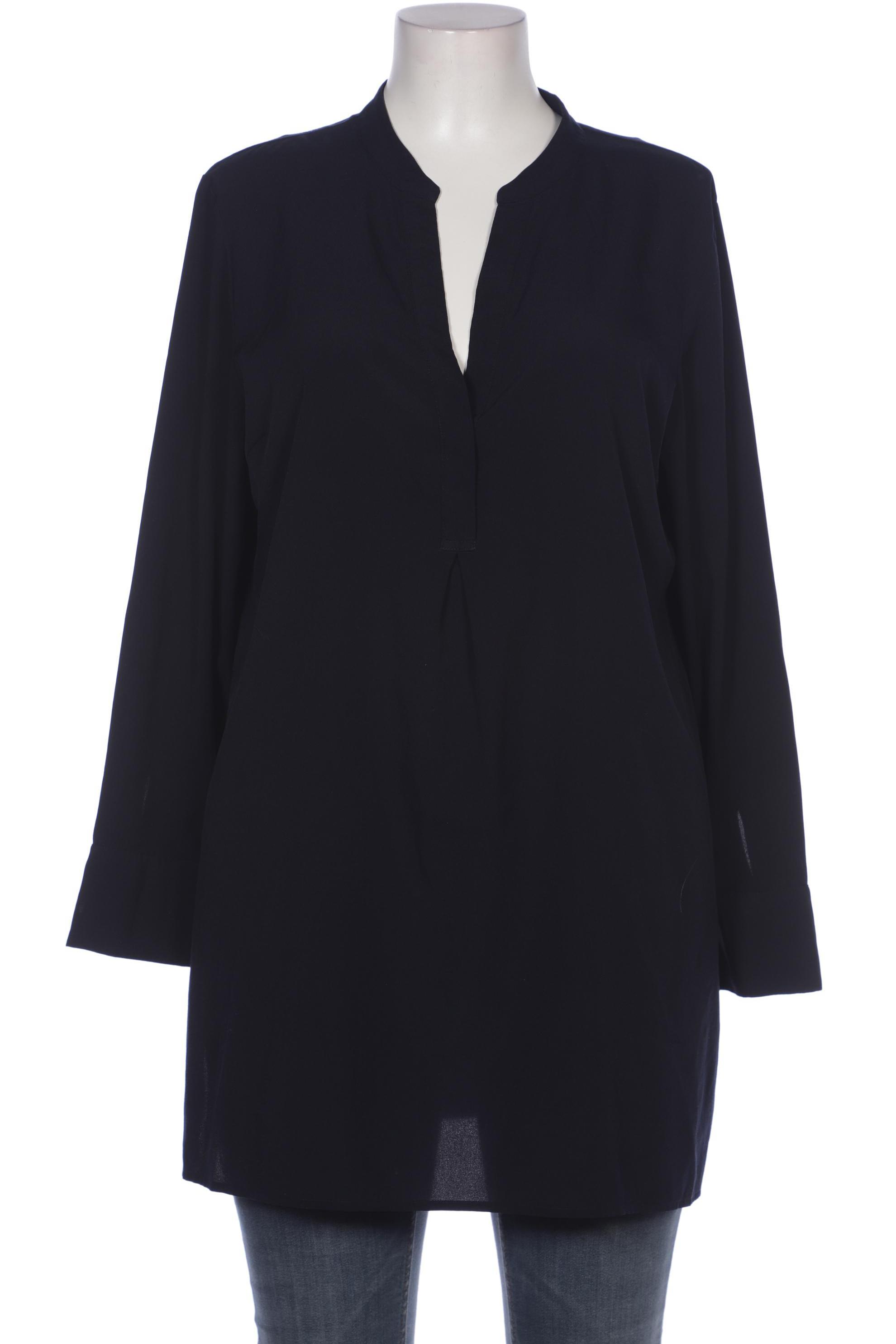 

Hallhuber Damen Bluse, marineblau, Gr. 44