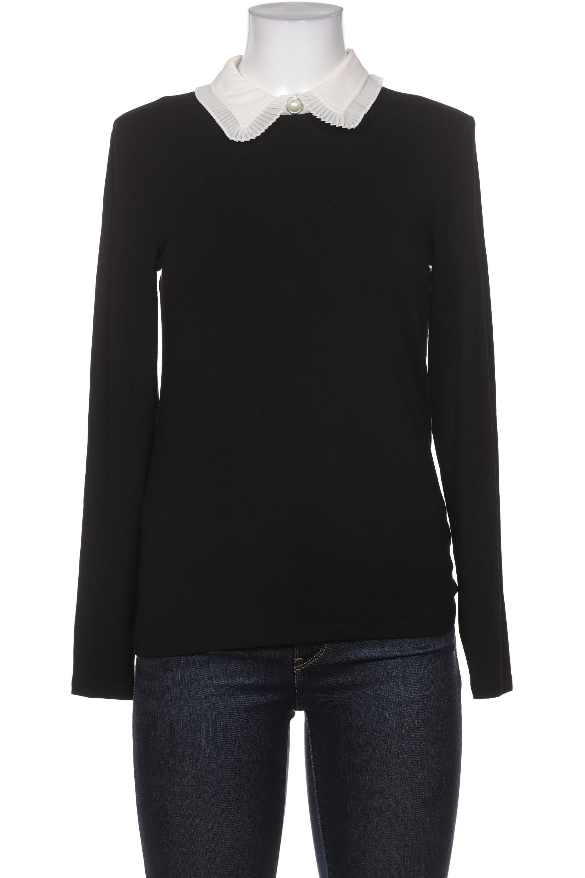 

Hallhuber Damen Bluse, schwarz, Gr. 38
