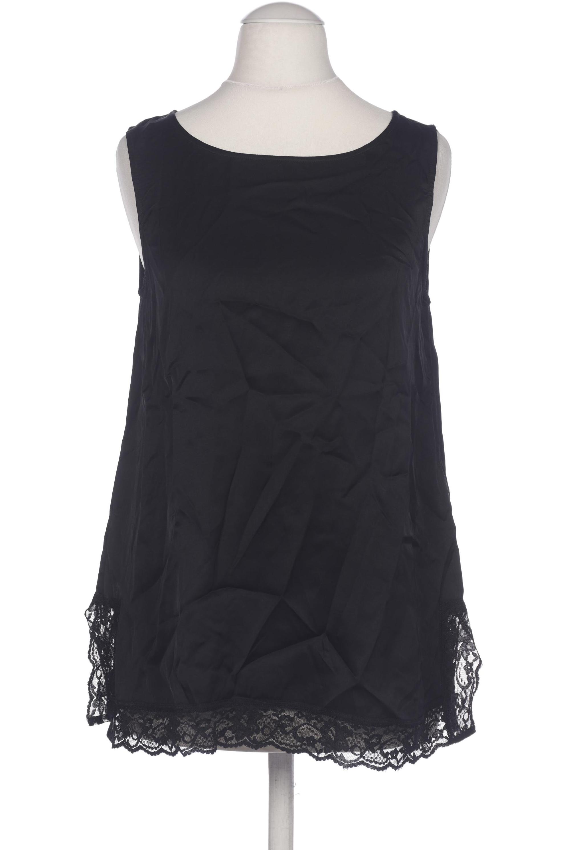 

Hallhuber Damen Bluse, schwarz, Gr. 34