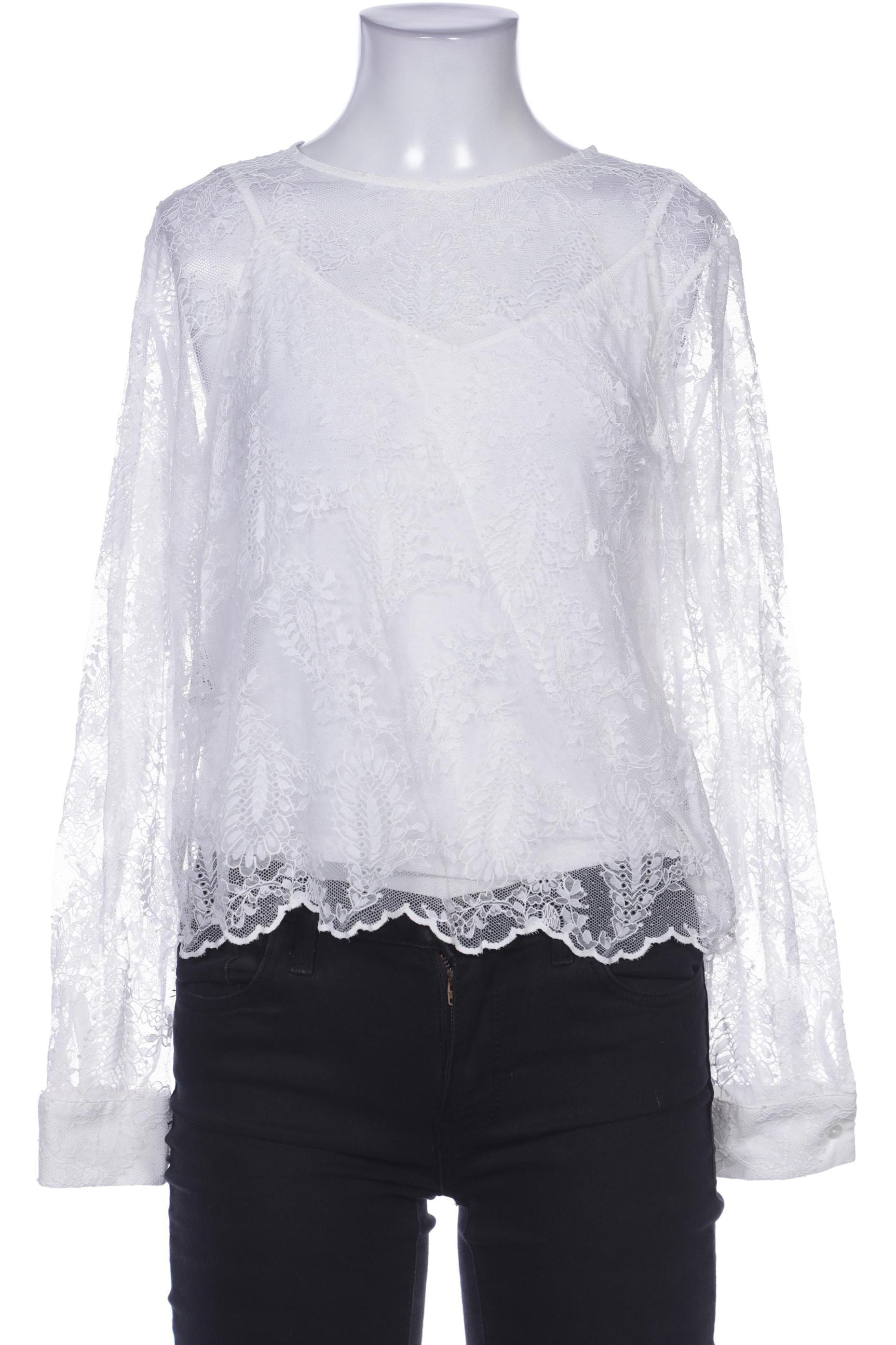 

Hallhuber Damen Bluse, weiß, Gr. 38