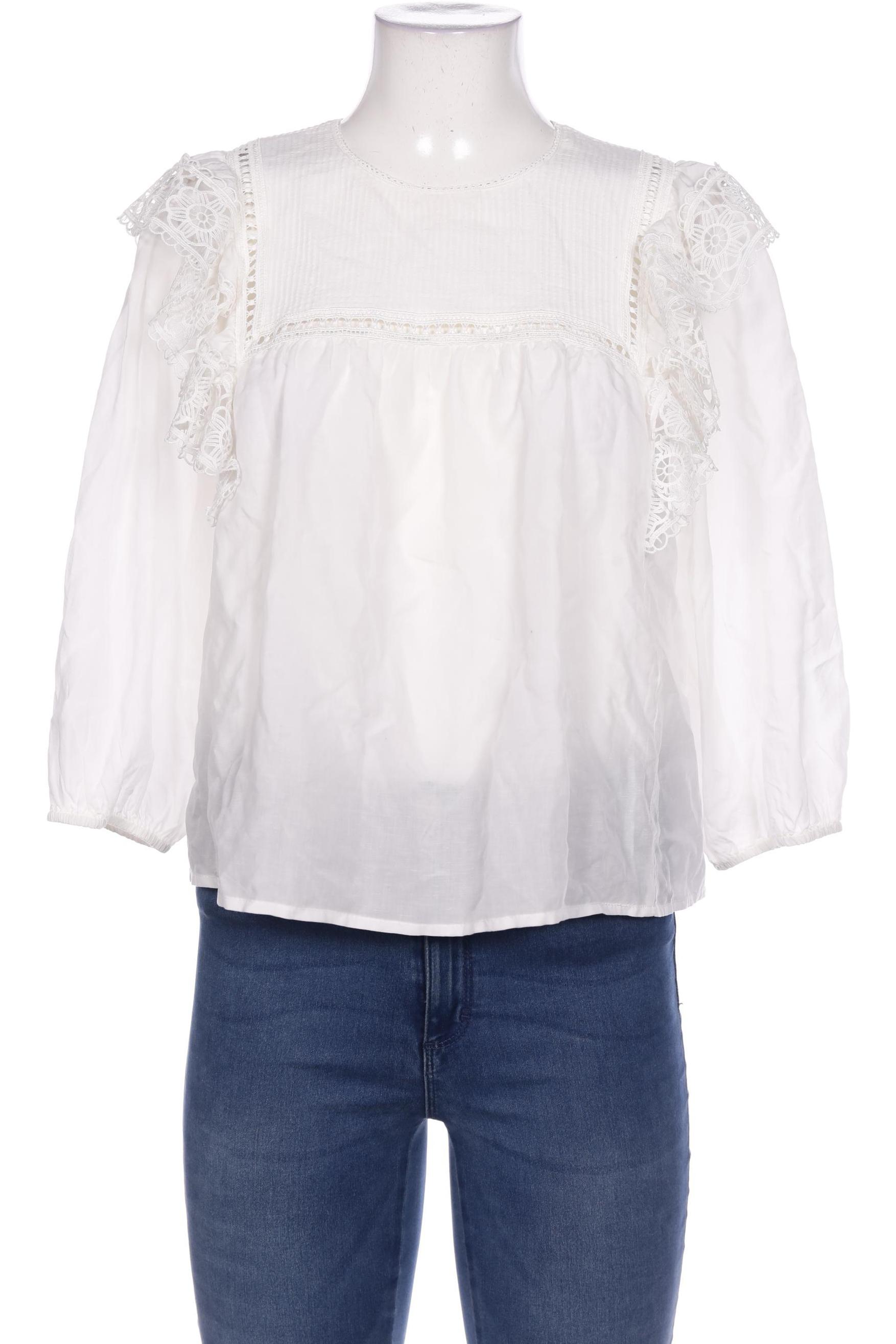 

Hallhuber Damen Bluse, weiß, Gr. 40