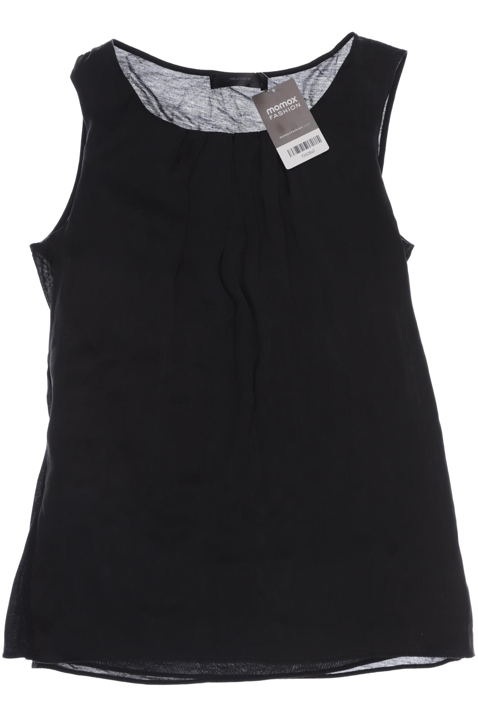 

Hallhuber Damen Bluse, schwarz, Gr. 36