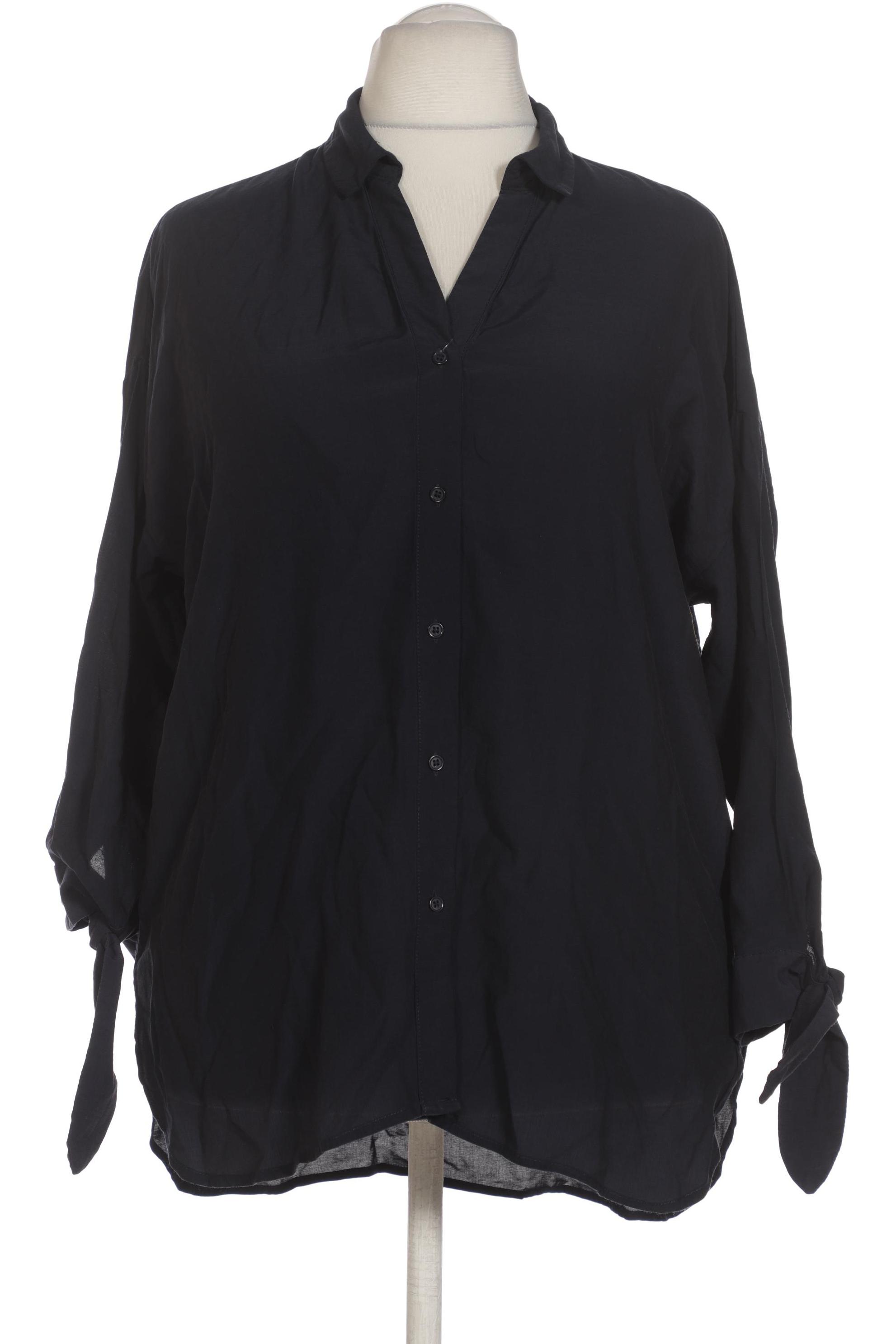 

Hallhuber Damen Bluse, blau, Gr. 52