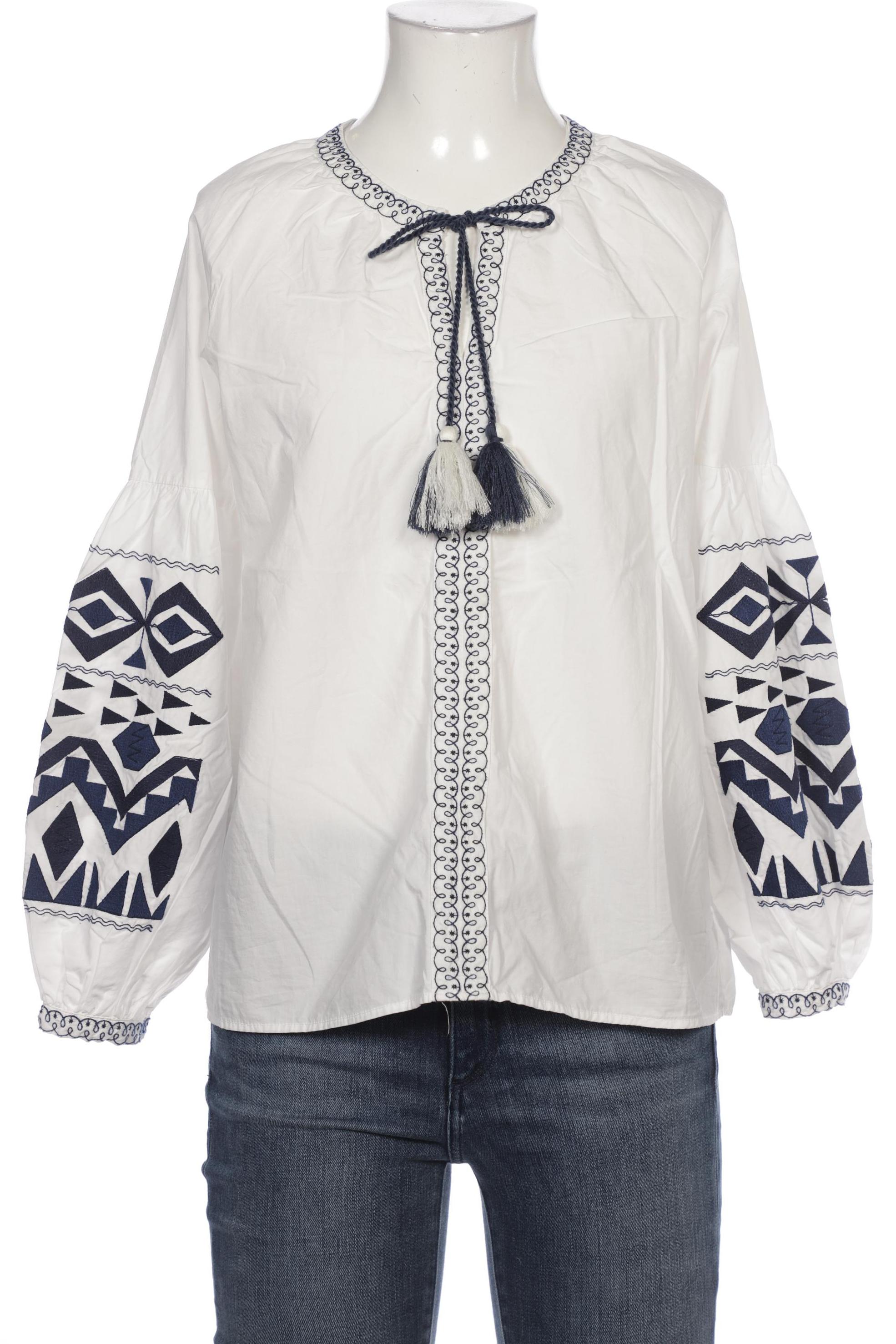

Hallhuber Damen Bluse, weiß, Gr. 34