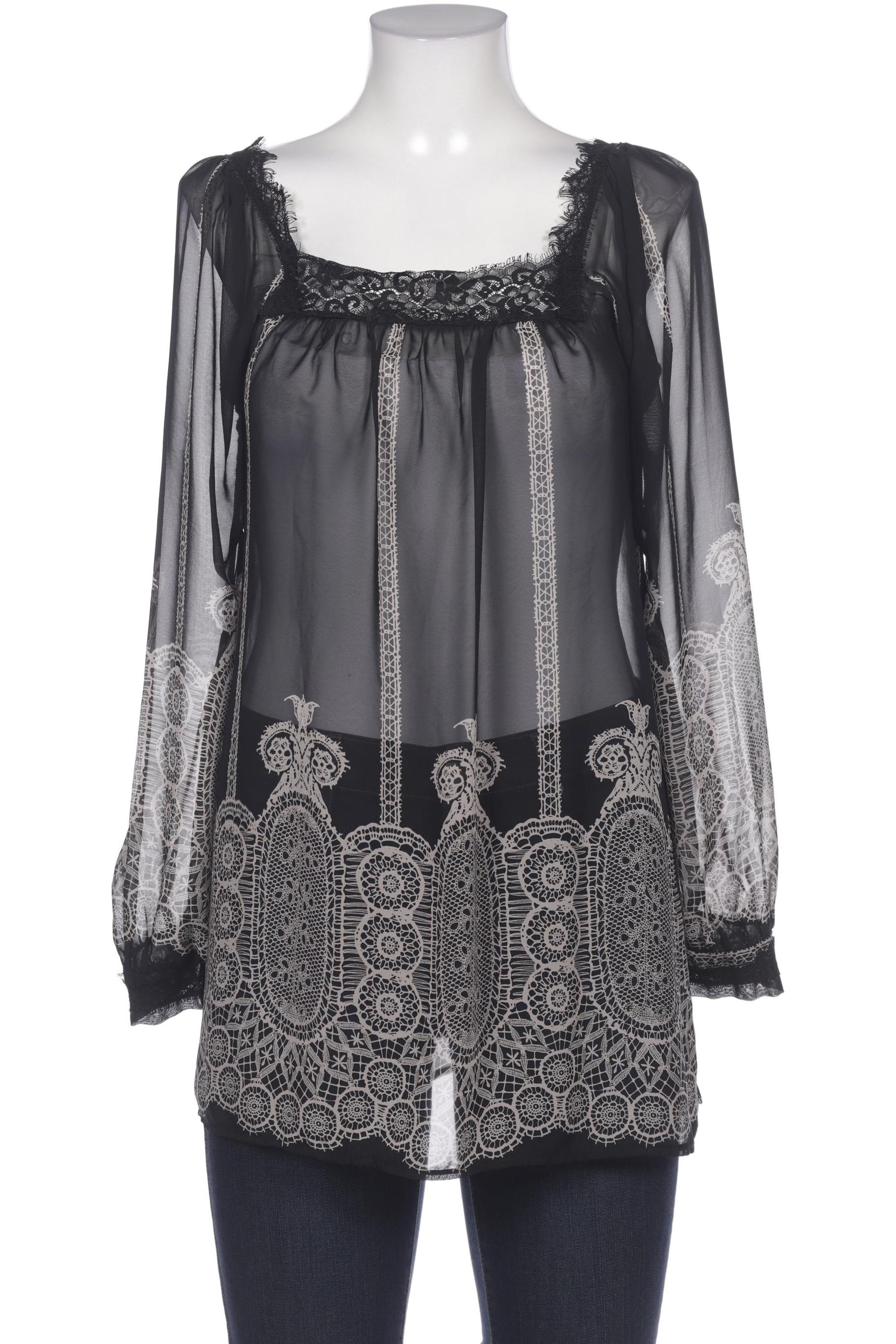

Hallhuber Damen Bluse, schwarz, Gr. 38