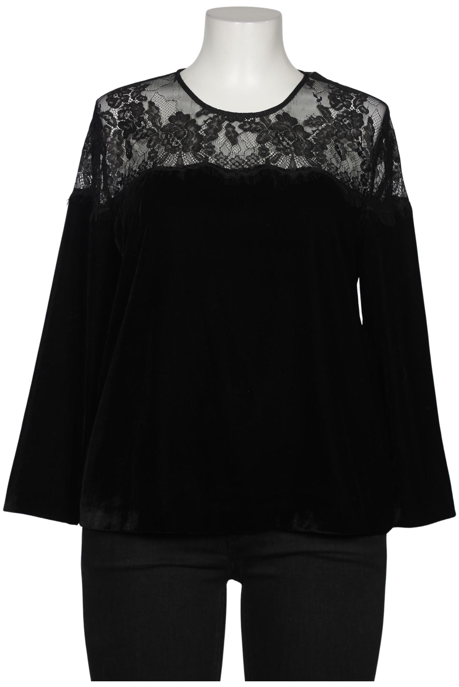 

Hallhuber Damen Bluse, schwarz, Gr. 44