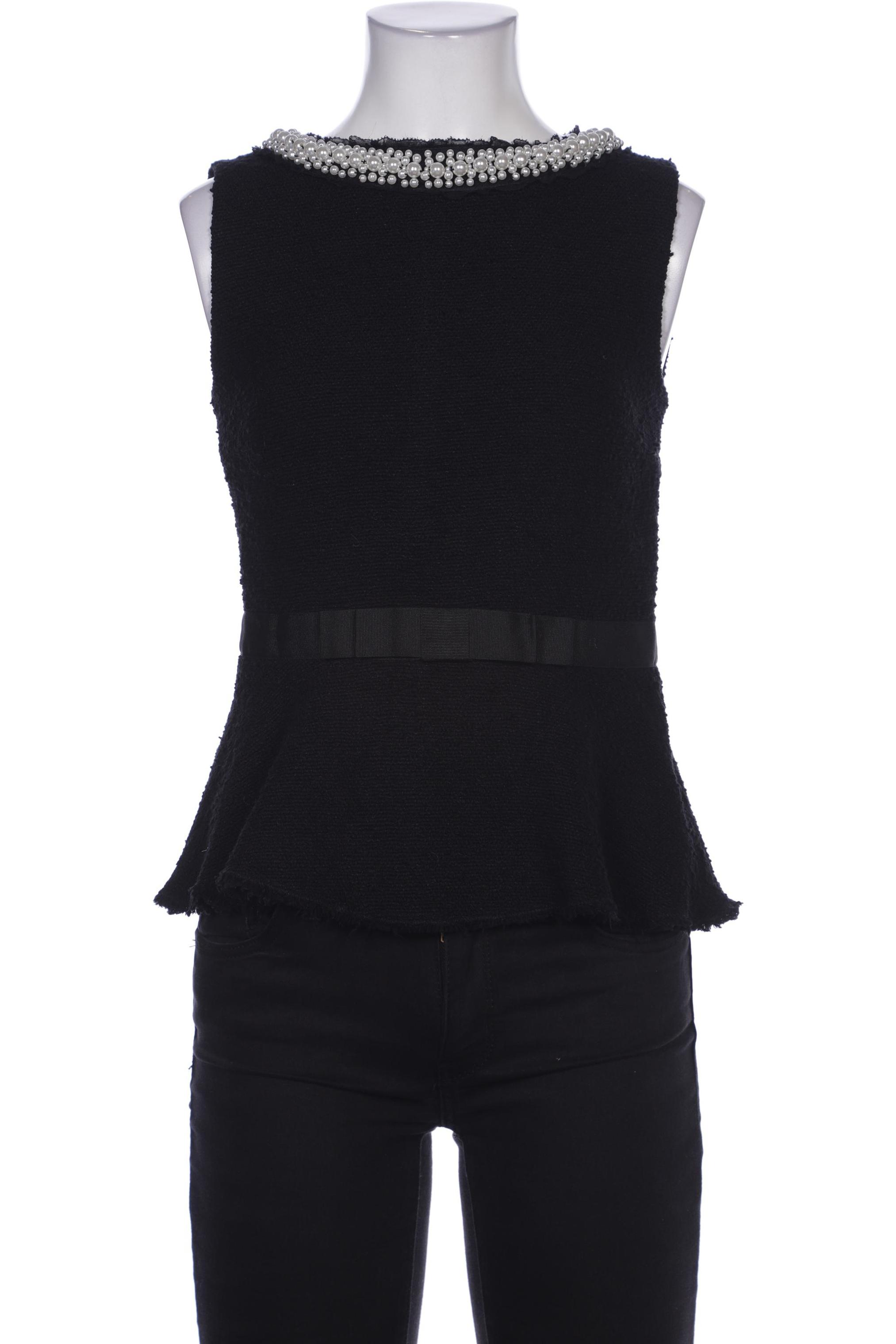 

Hallhuber Damen Bluse, schwarz, Gr. 34