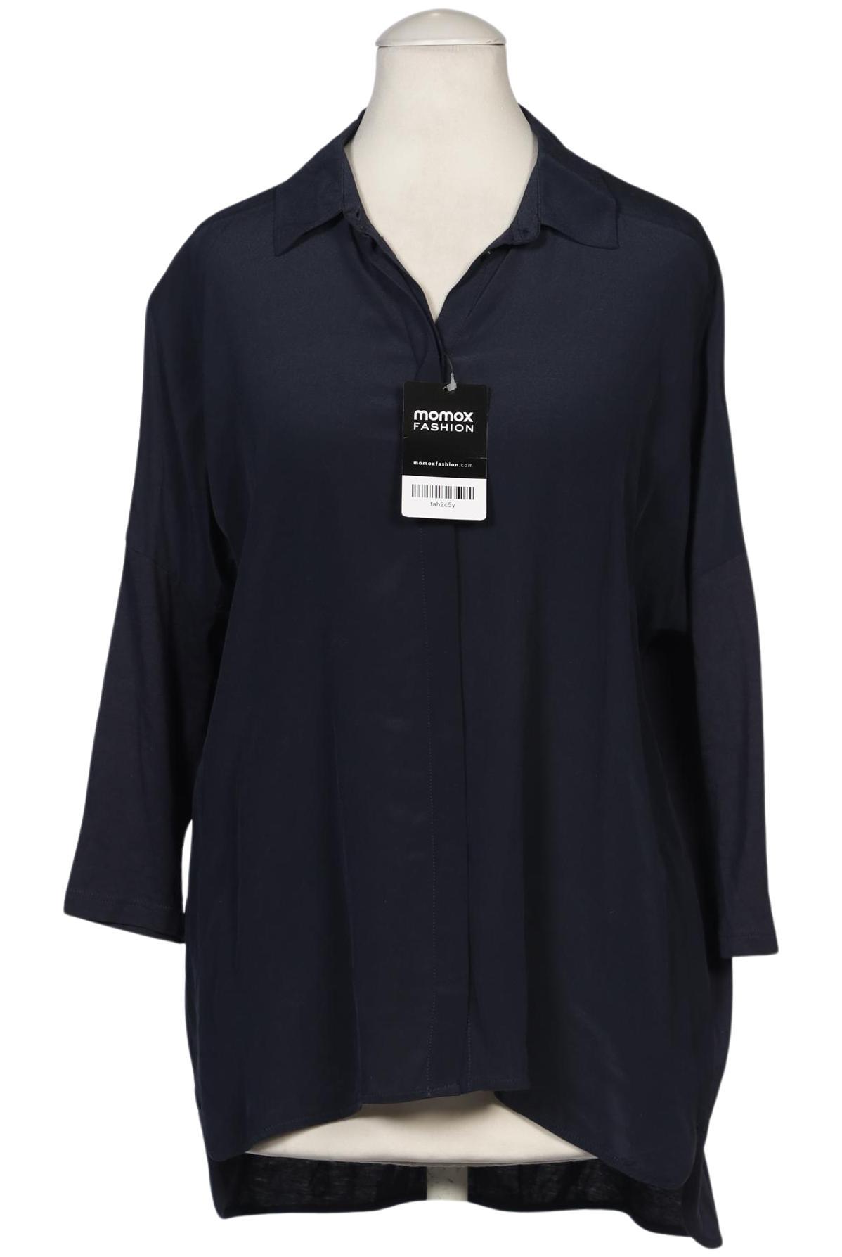 

Hallhuber Damen Bluse, marineblau, Gr. 34