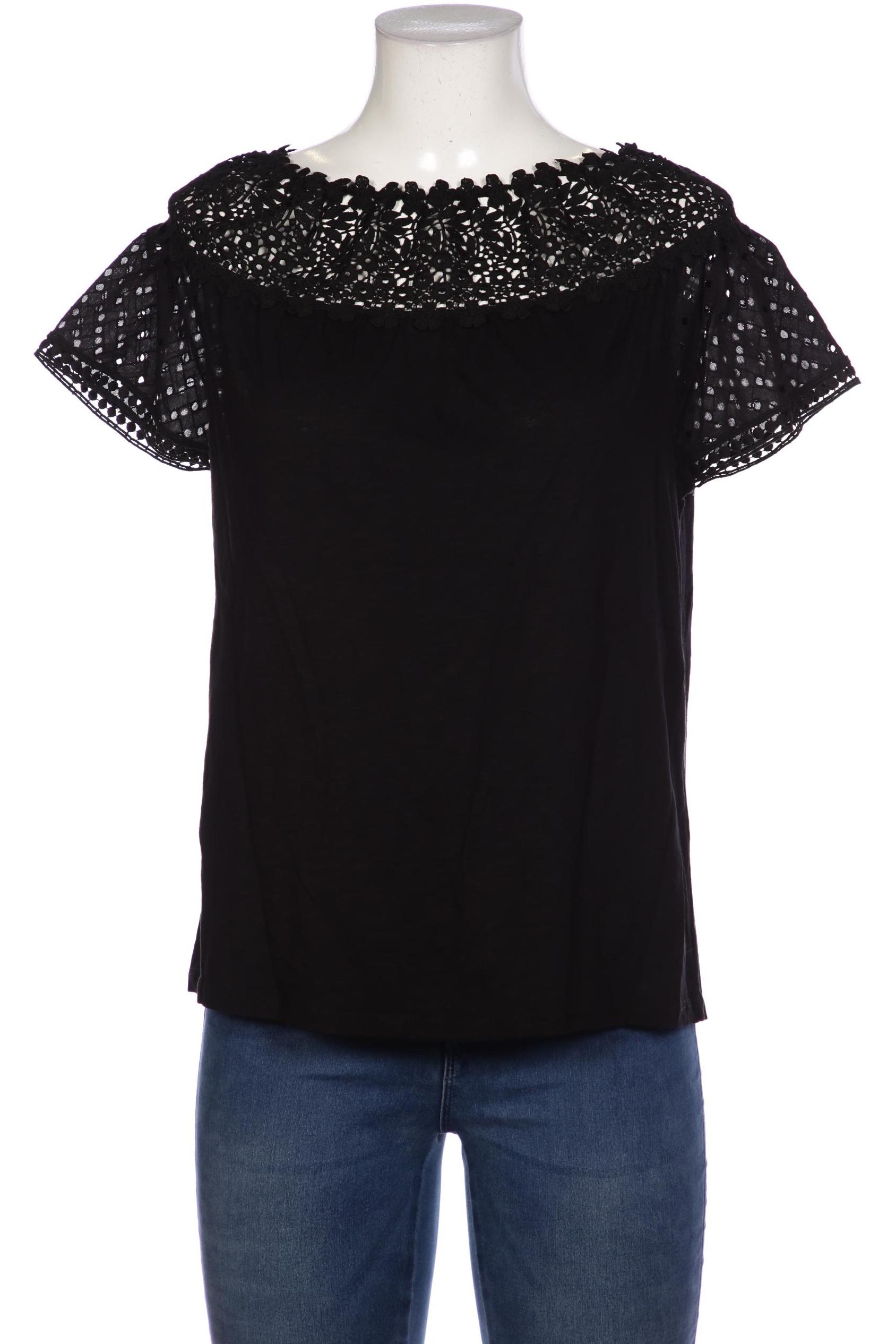 

Hallhuber Damen Bluse, schwarz, Gr. 38