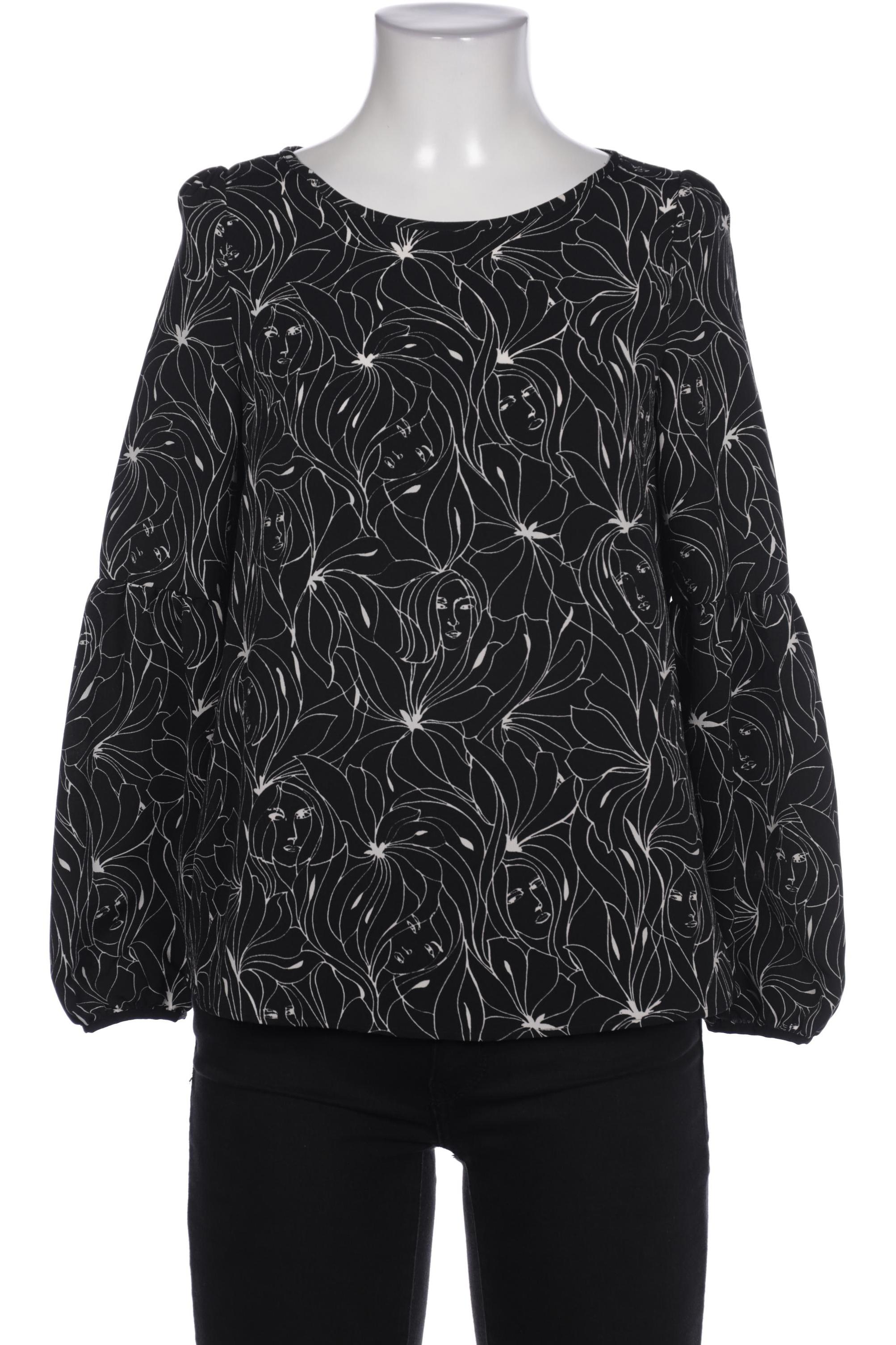 

Hallhuber Damen Bluse, schwarz, Gr. 34