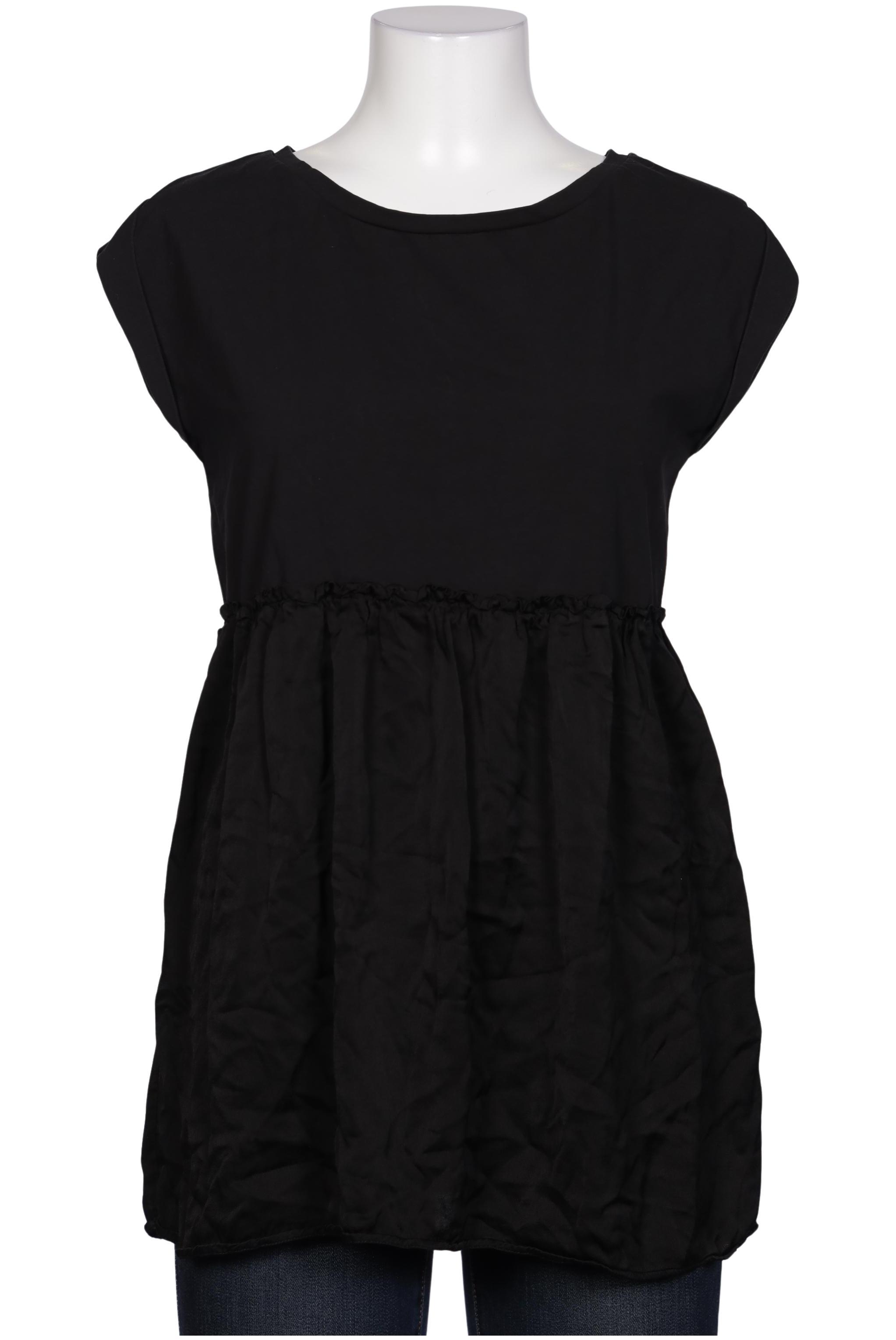 

Hallhuber Damen Bluse, schwarz, Gr. 38