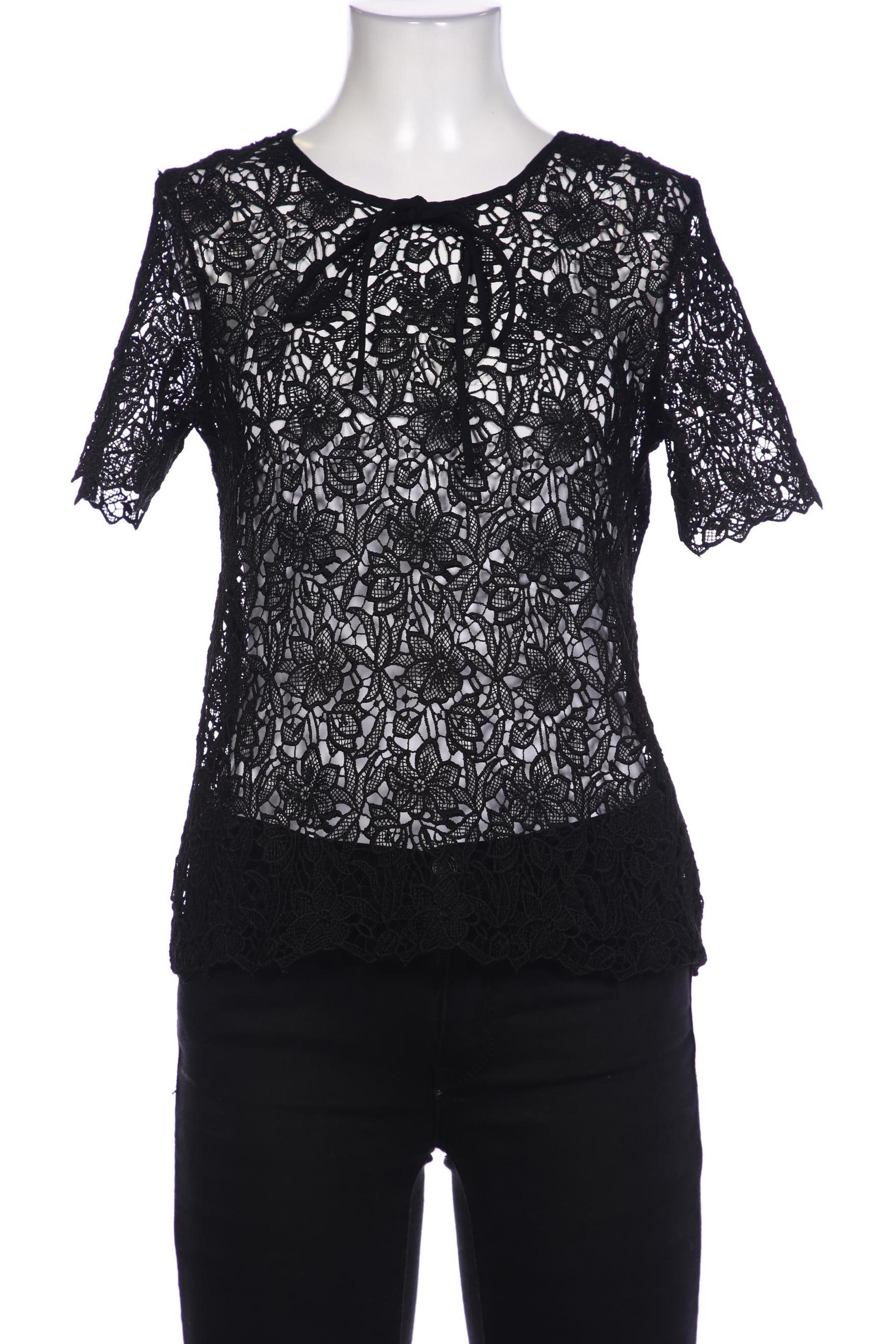

Hallhuber Damen Bluse, schwarz, Gr. 34