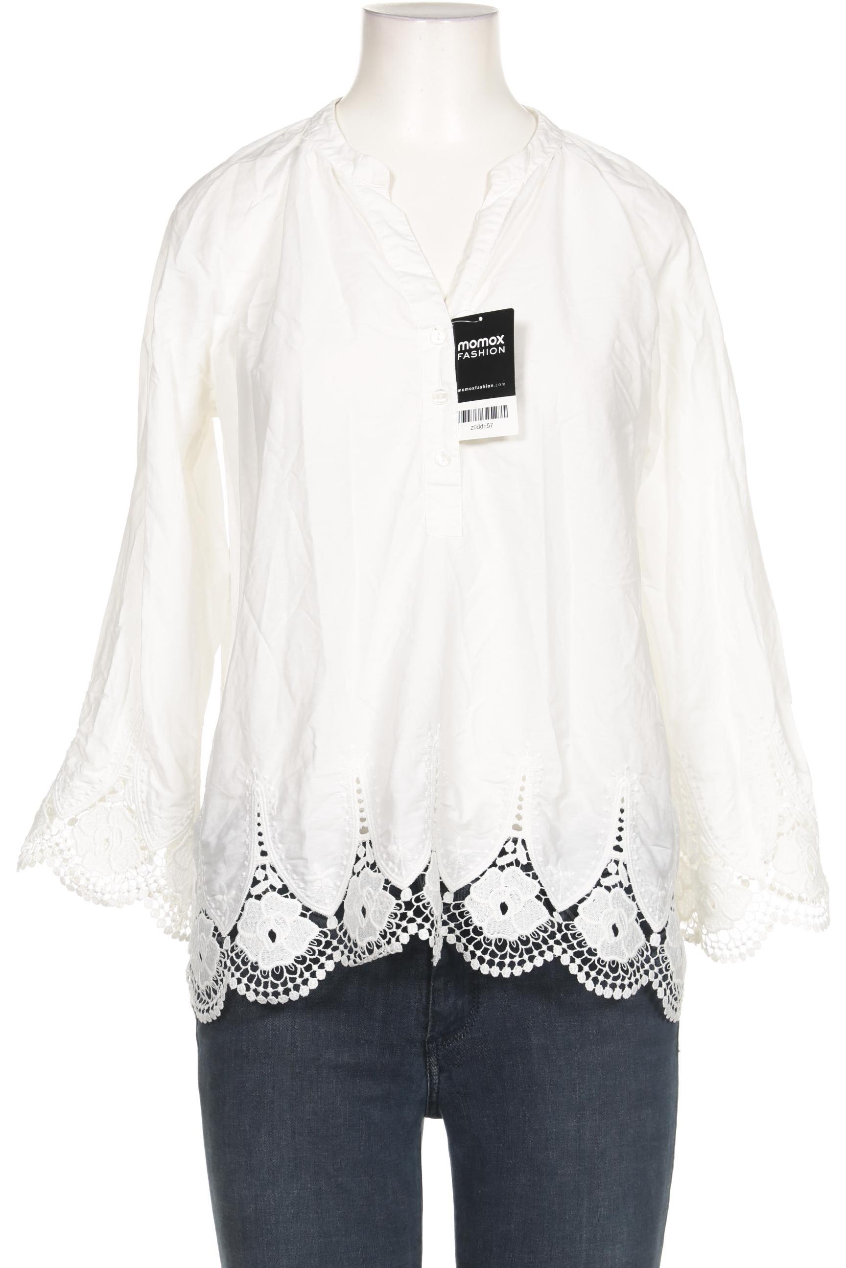 

Hallhuber Damen Bluse, weiß, Gr. 36