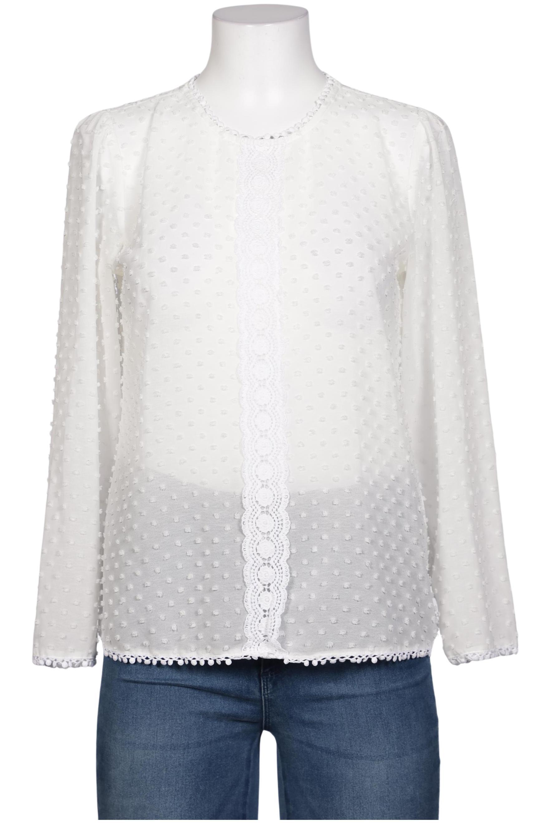 

Hallhuber Damen Bluse, weiß, Gr. 42