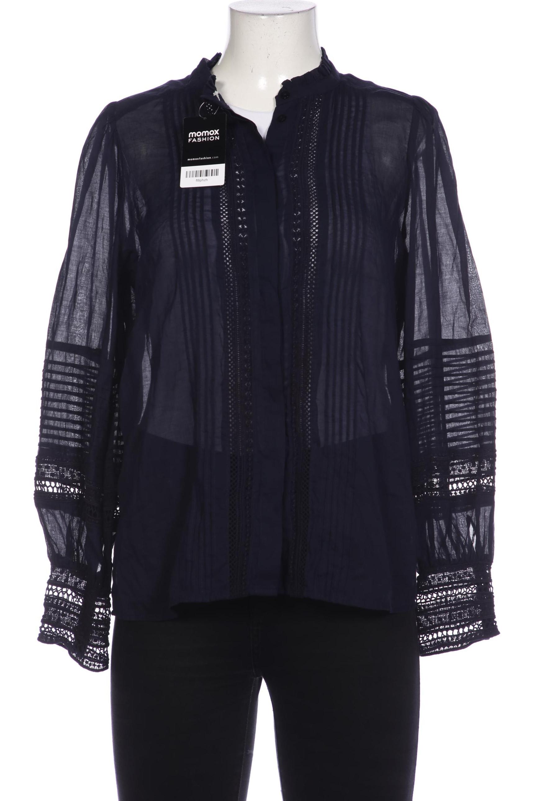 

Hallhuber Damen Bluse, marineblau, Gr. 38