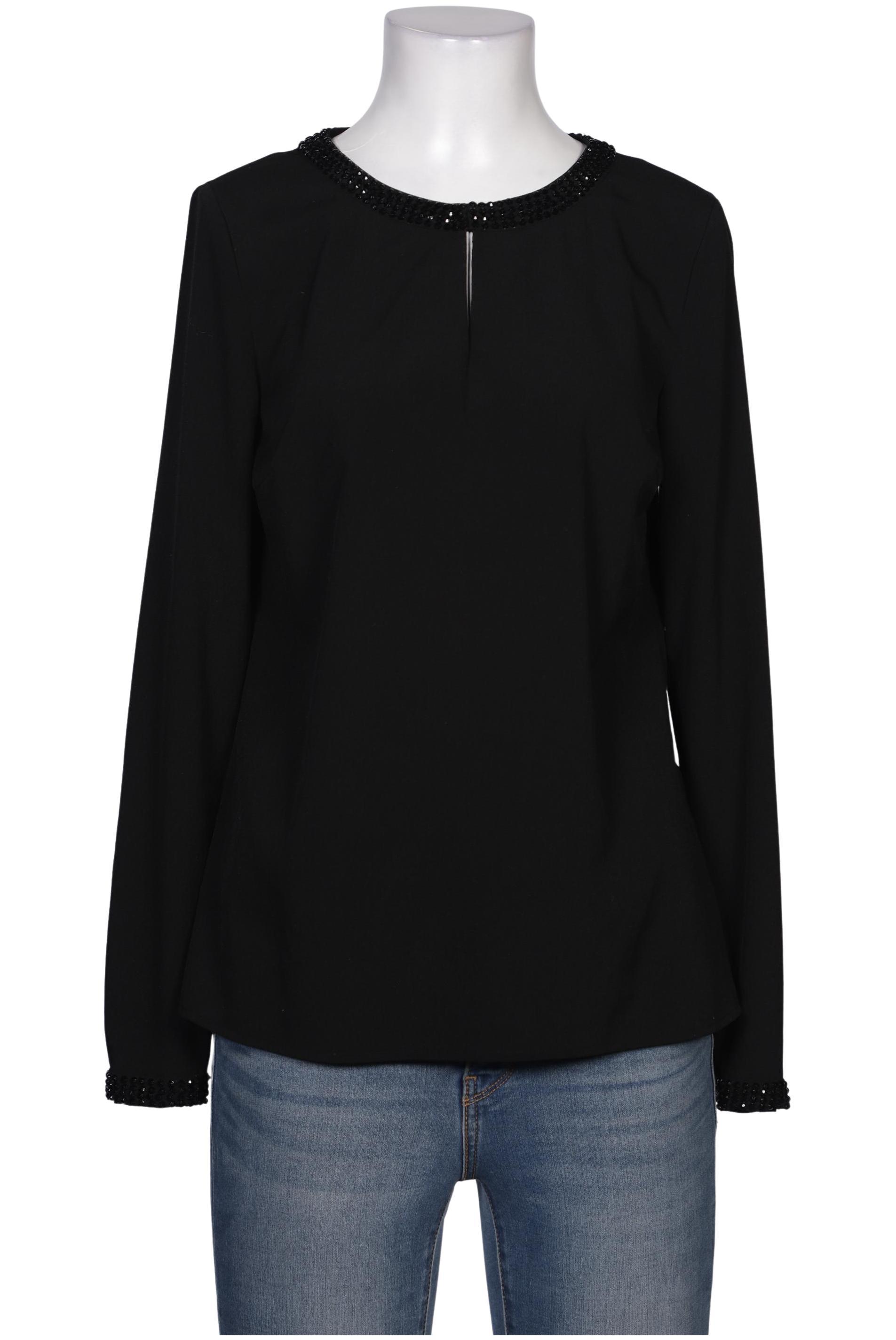 

Hallhuber Damen Bluse, schwarz, Gr. 36