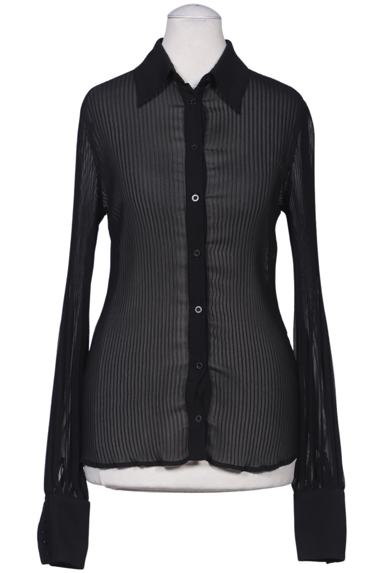 

Hallhuber Damen Bluse, schwarz, Gr. 34