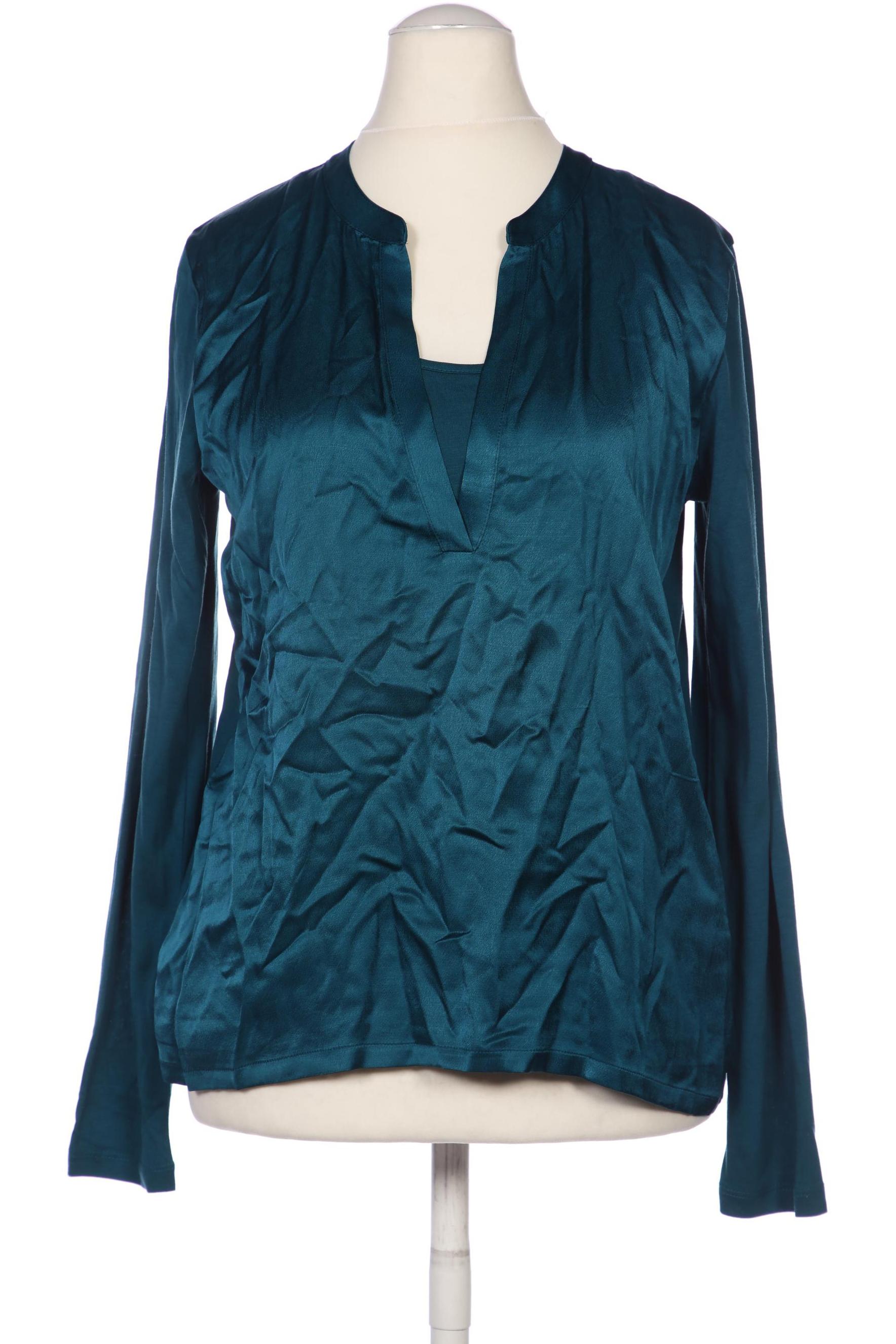 

Hallhuber Damen Bluse, türkis, Gr. 38