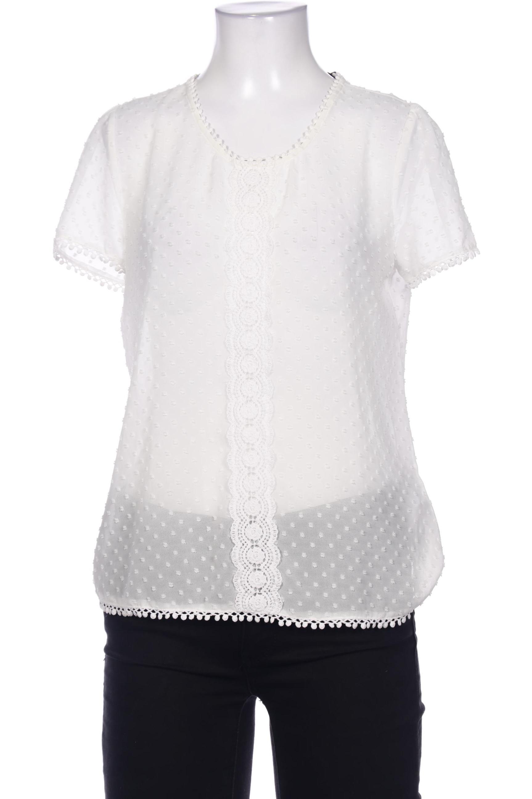 

Hallhuber Damen Bluse, weiß, Gr. 36