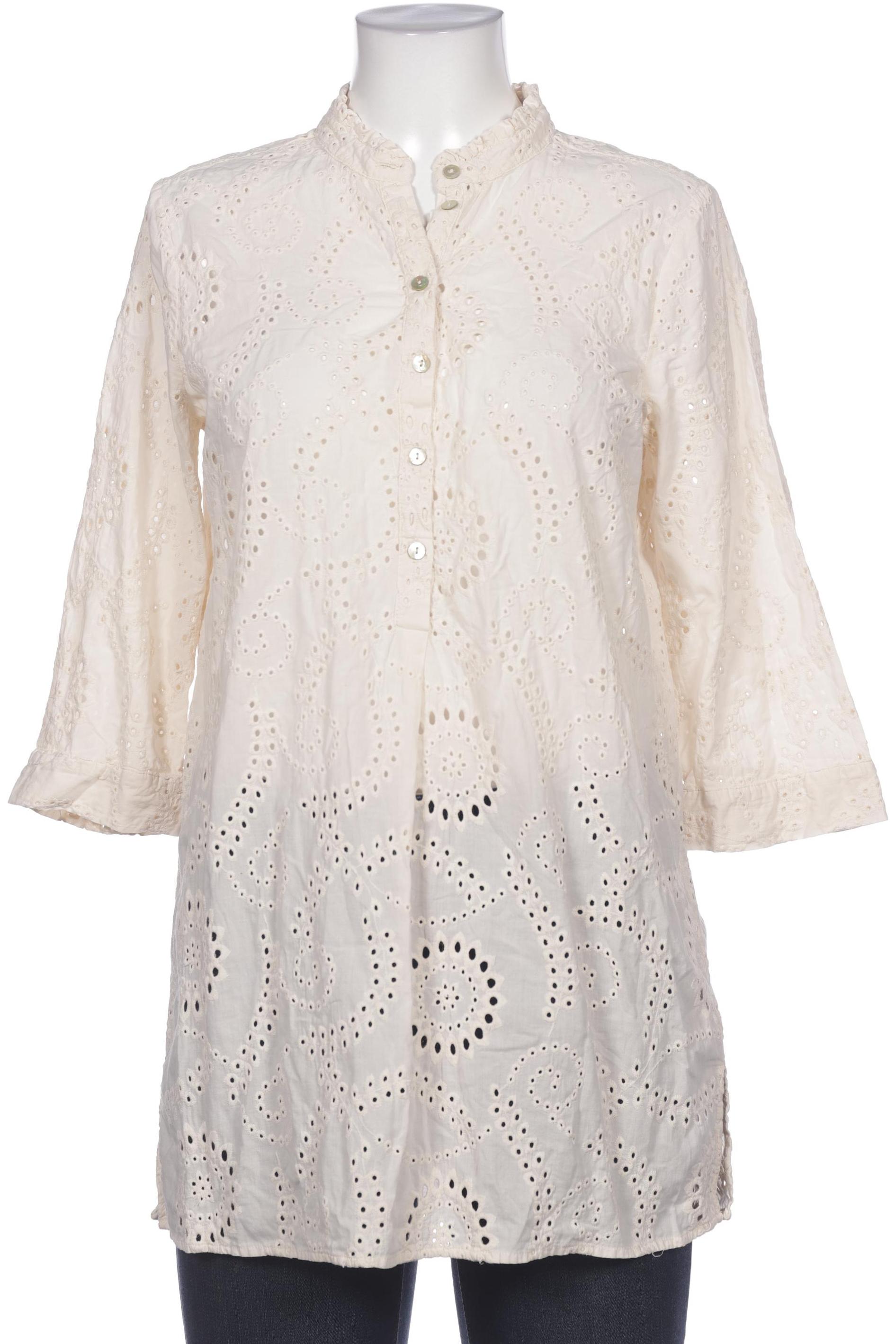

Hallhuber Damen Bluse, cremeweiß, Gr. 36