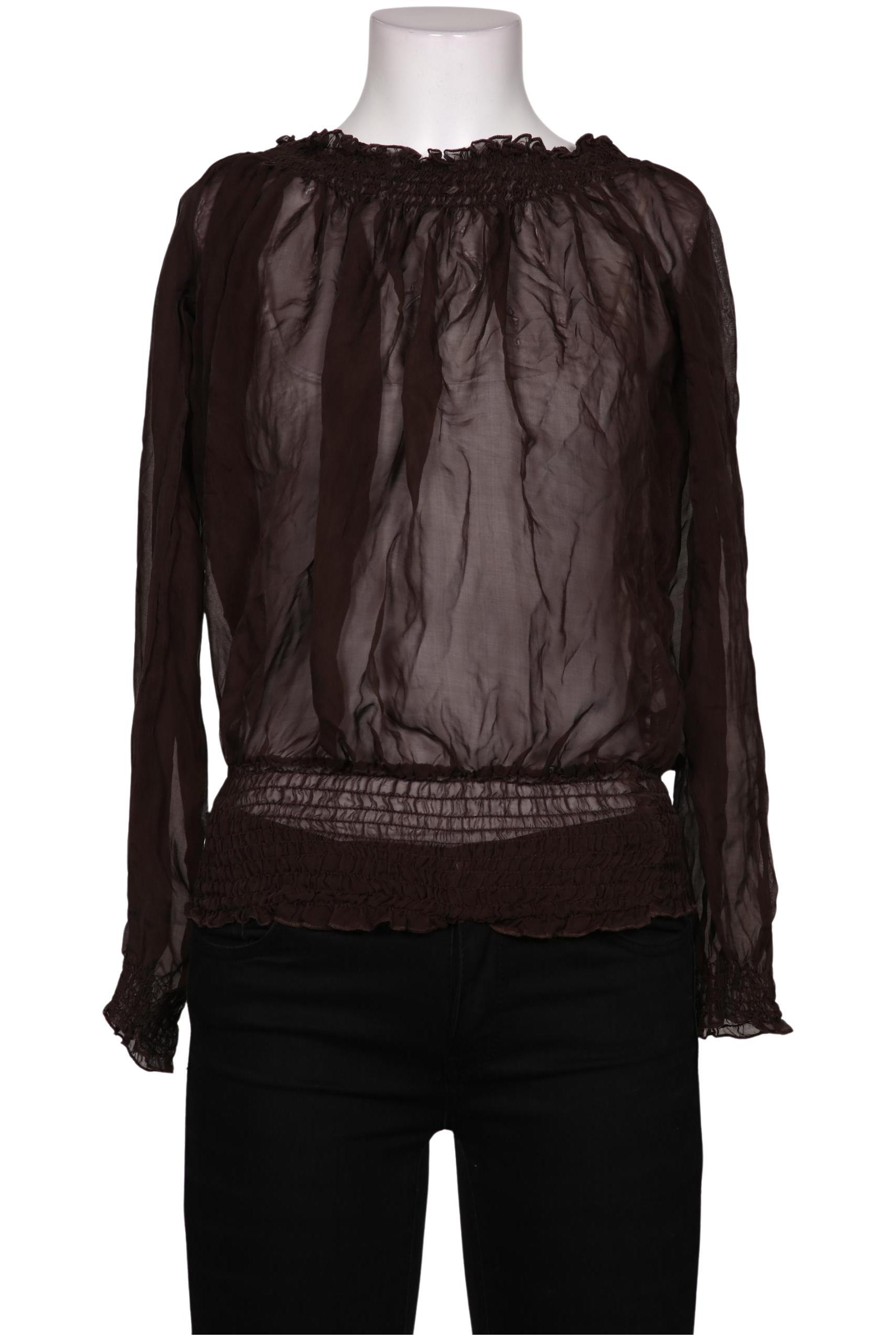 

Hallhuber Damen Bluse, braun, Gr. 34