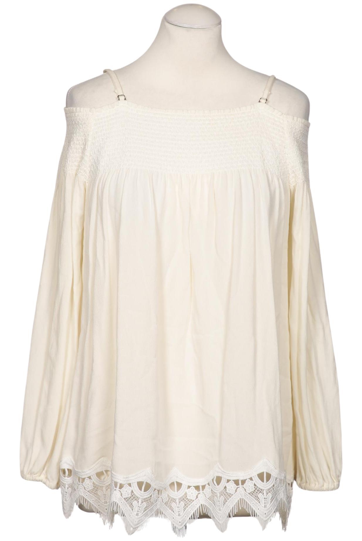 

Hallhuber Damen Bluse, cremeweiß, Gr. 36