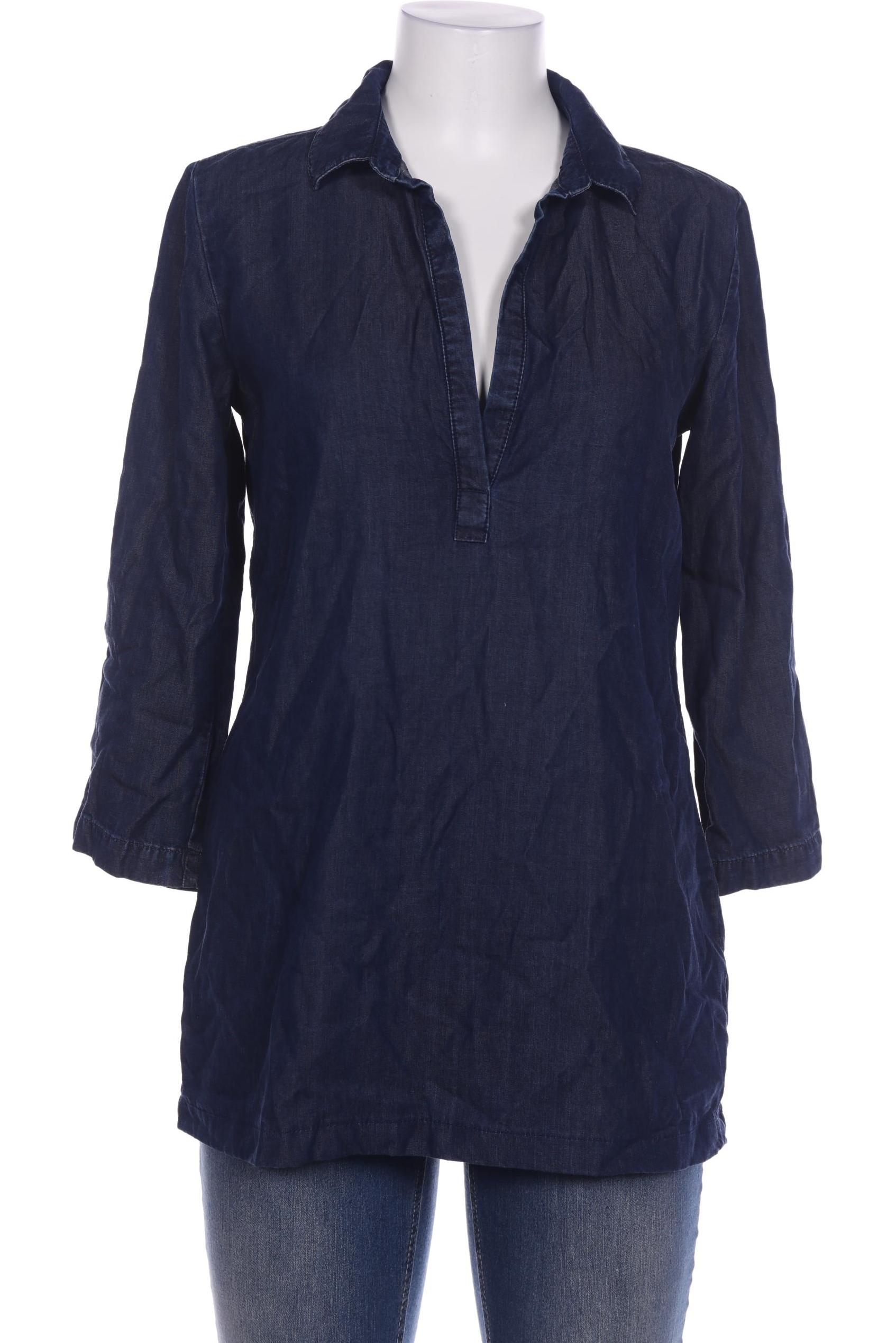 

Hallhuber Damen Bluse, marineblau, Gr. 38