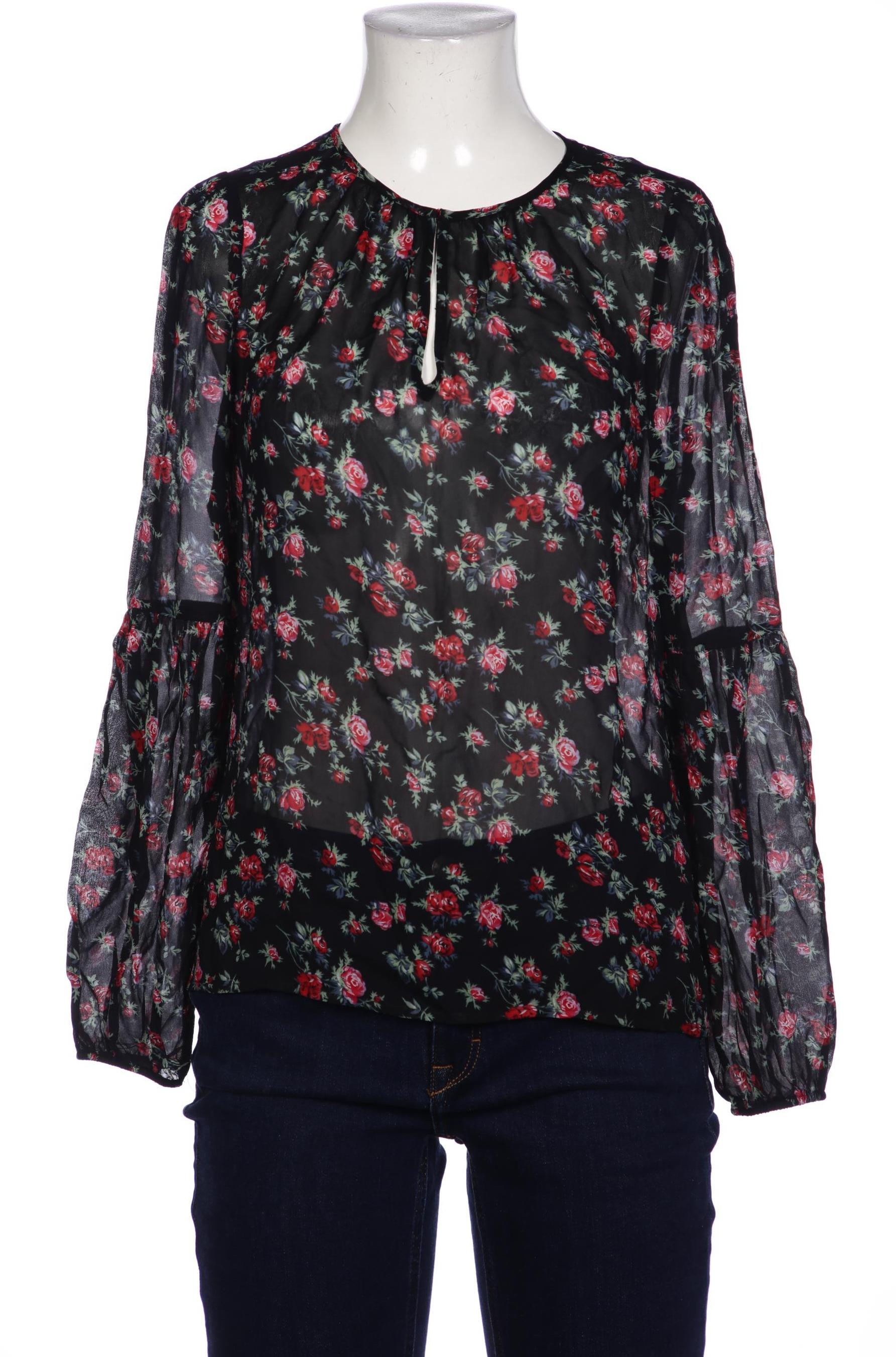 

Hallhuber Damen Bluse, schwarz, Gr. 34