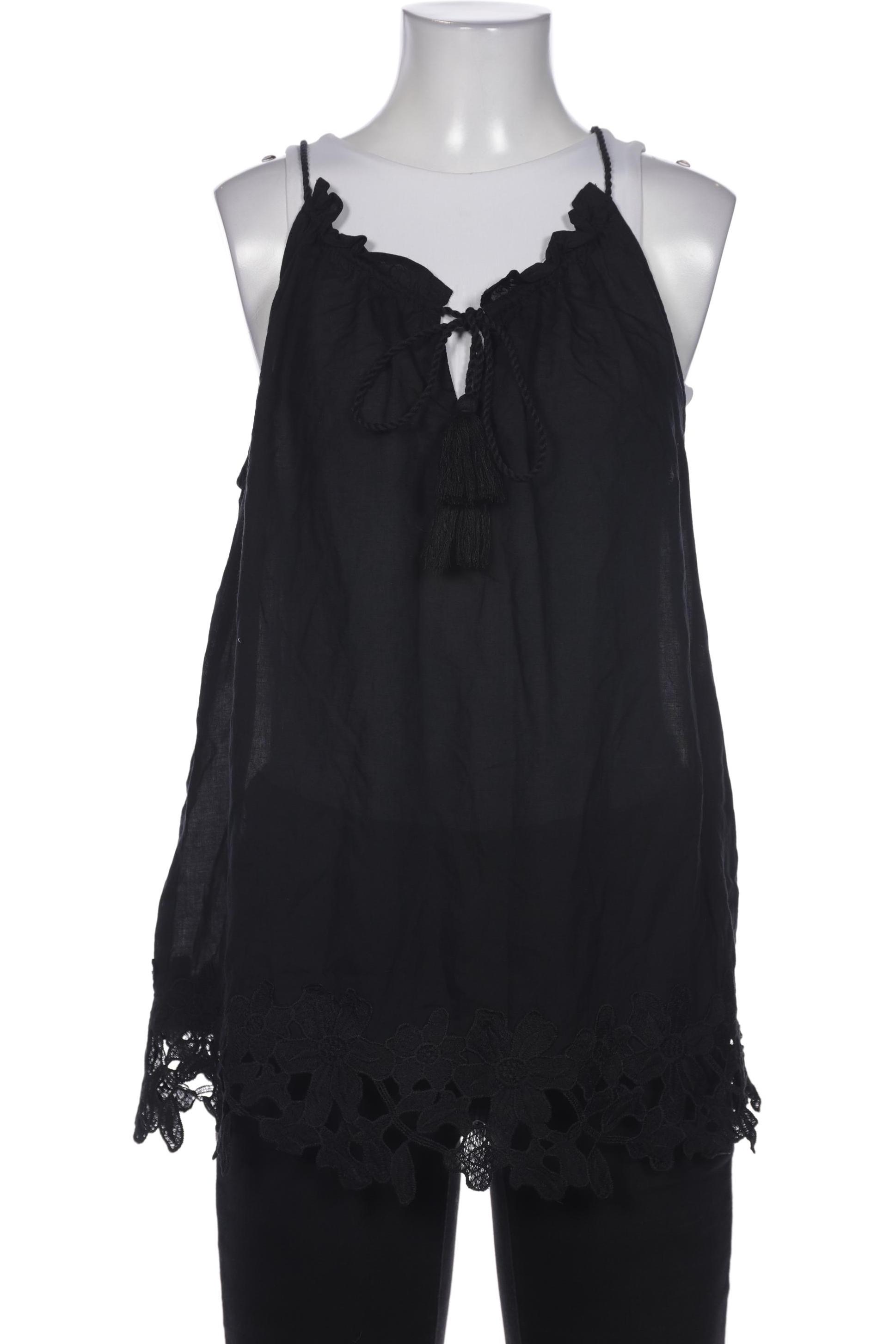 

Hallhuber Damen Bluse, schwarz, Gr. 34